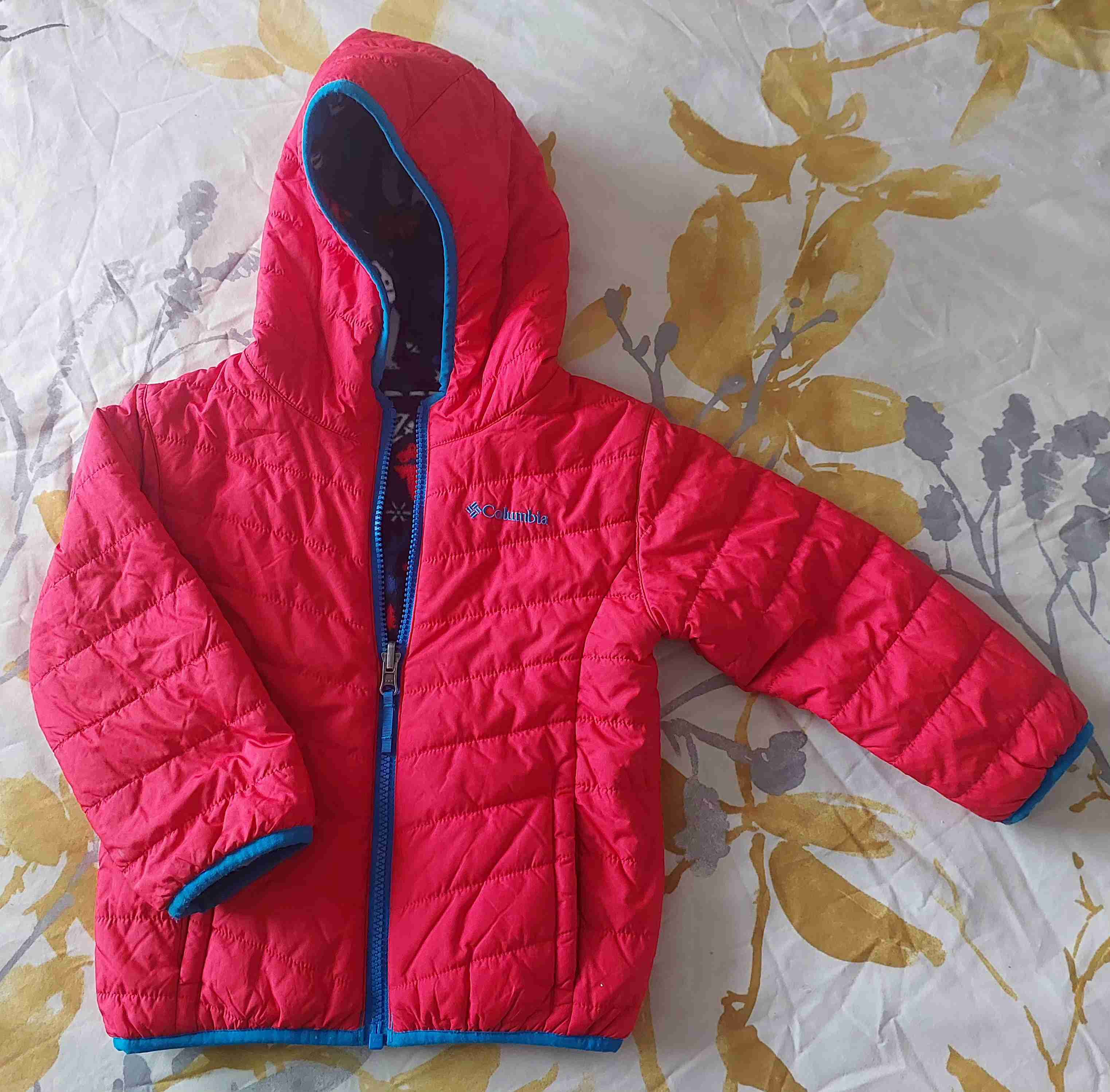 Chaqueta Columbia niña roja - miniatura 1