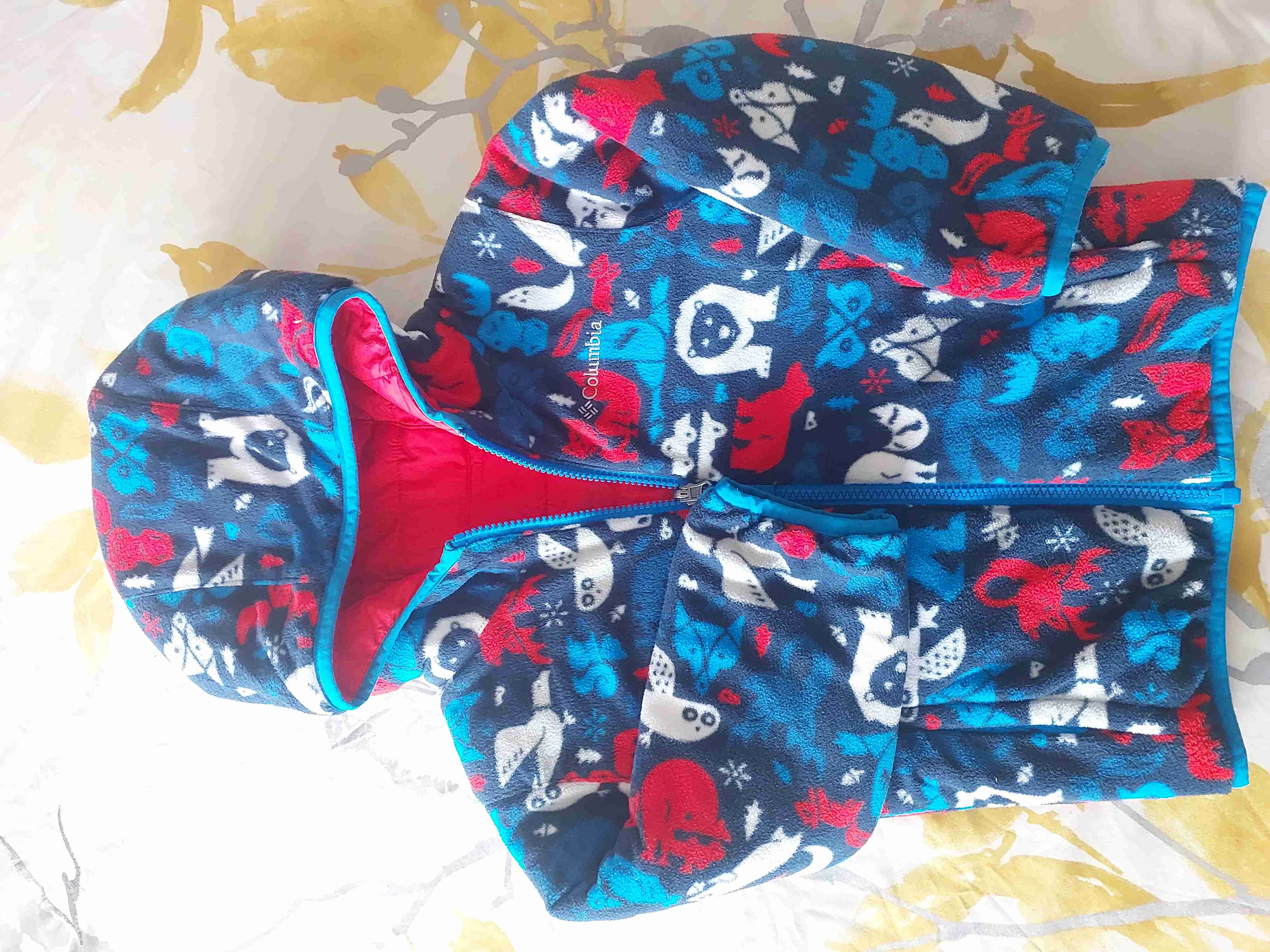 Chaqueta Columbia niña roja - miniatura 2