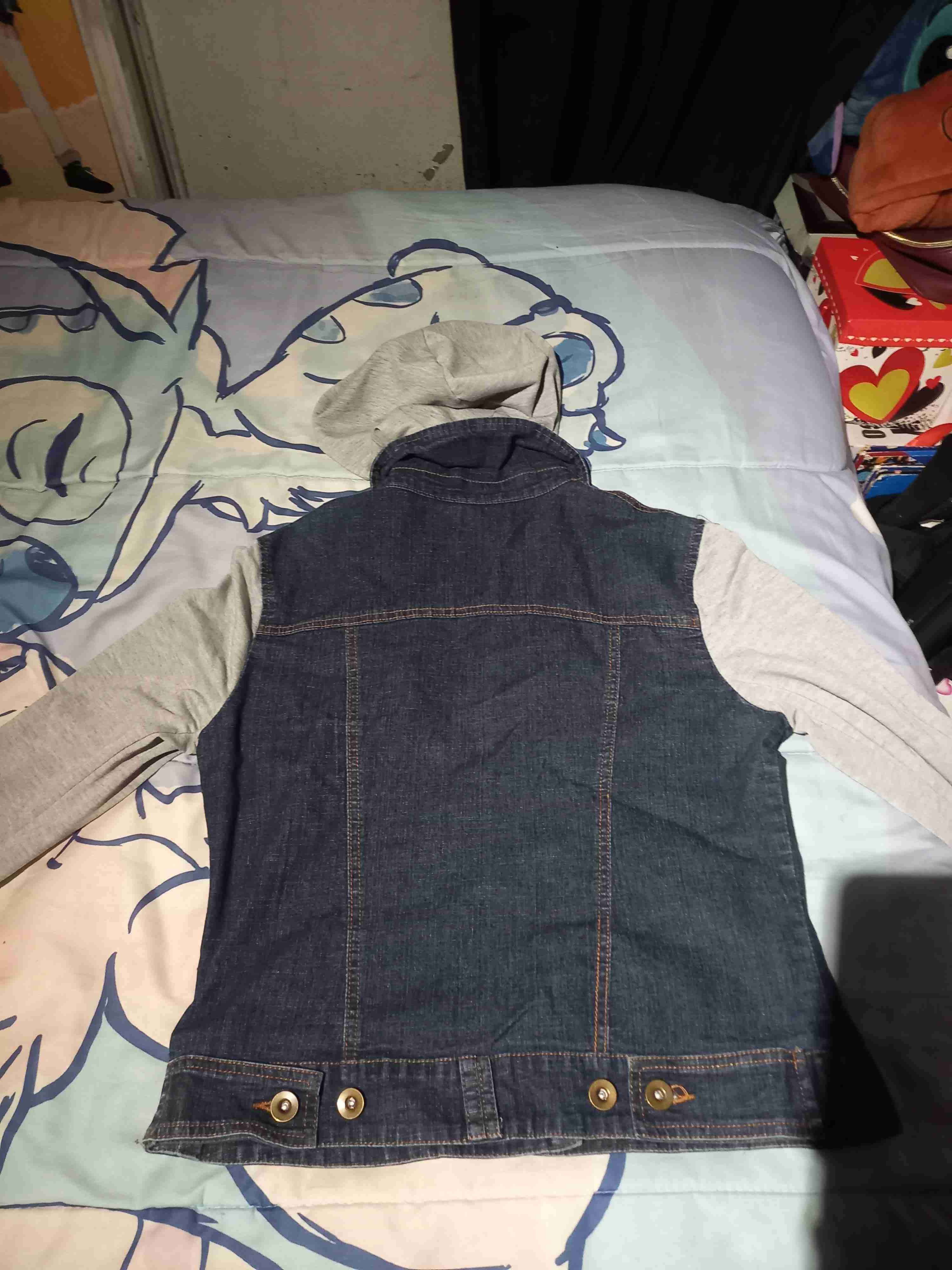 Chaqueta mezclilla con capucha - miniatura 2