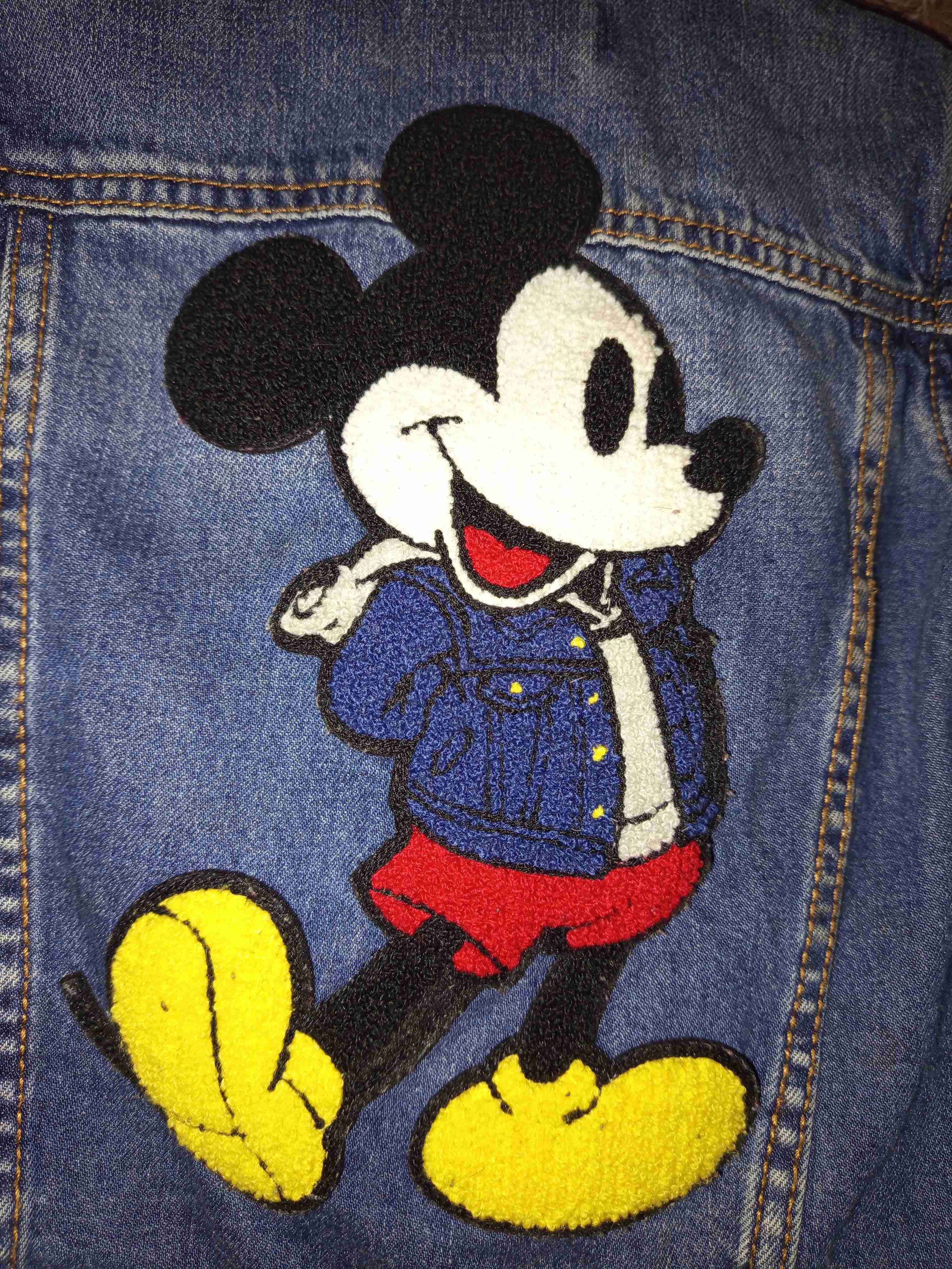 Chaqueta de mezclilla con diseño - miniatura 6