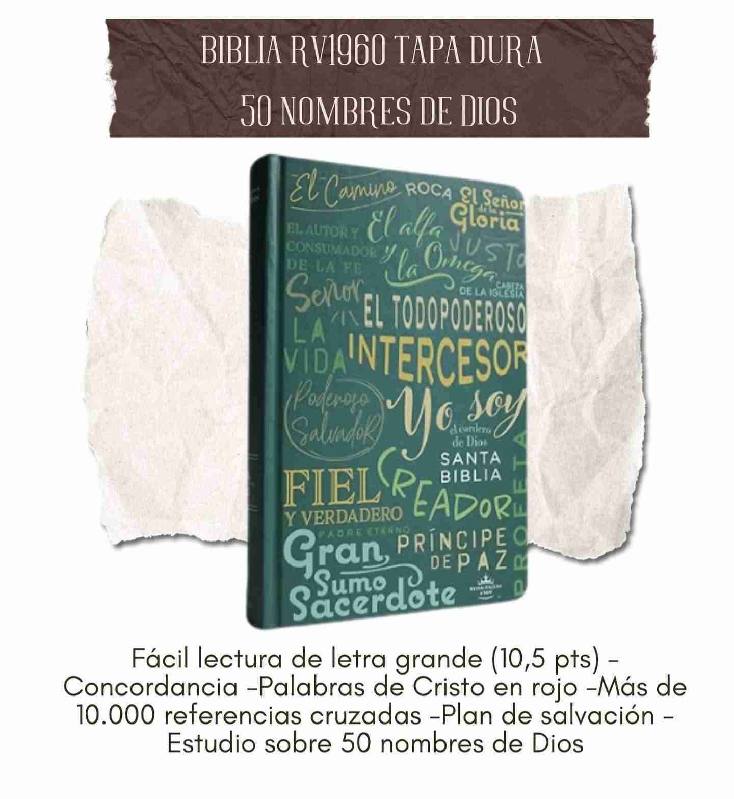 Biblia RV1960 tapa dura