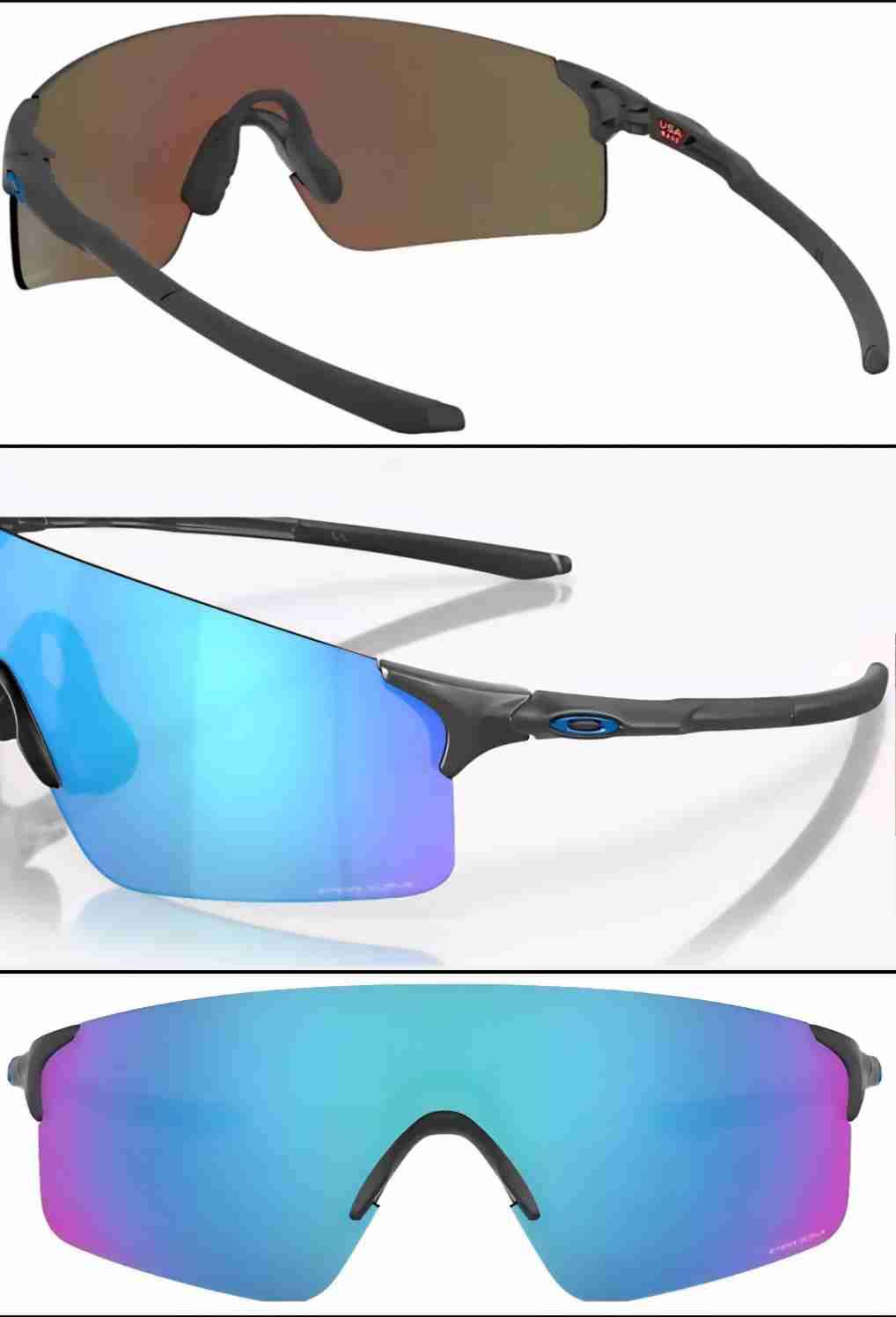 Lentes Sol Evzero Blade/Stell Prizm Sapph./ OAKLEY - miniatura 6
