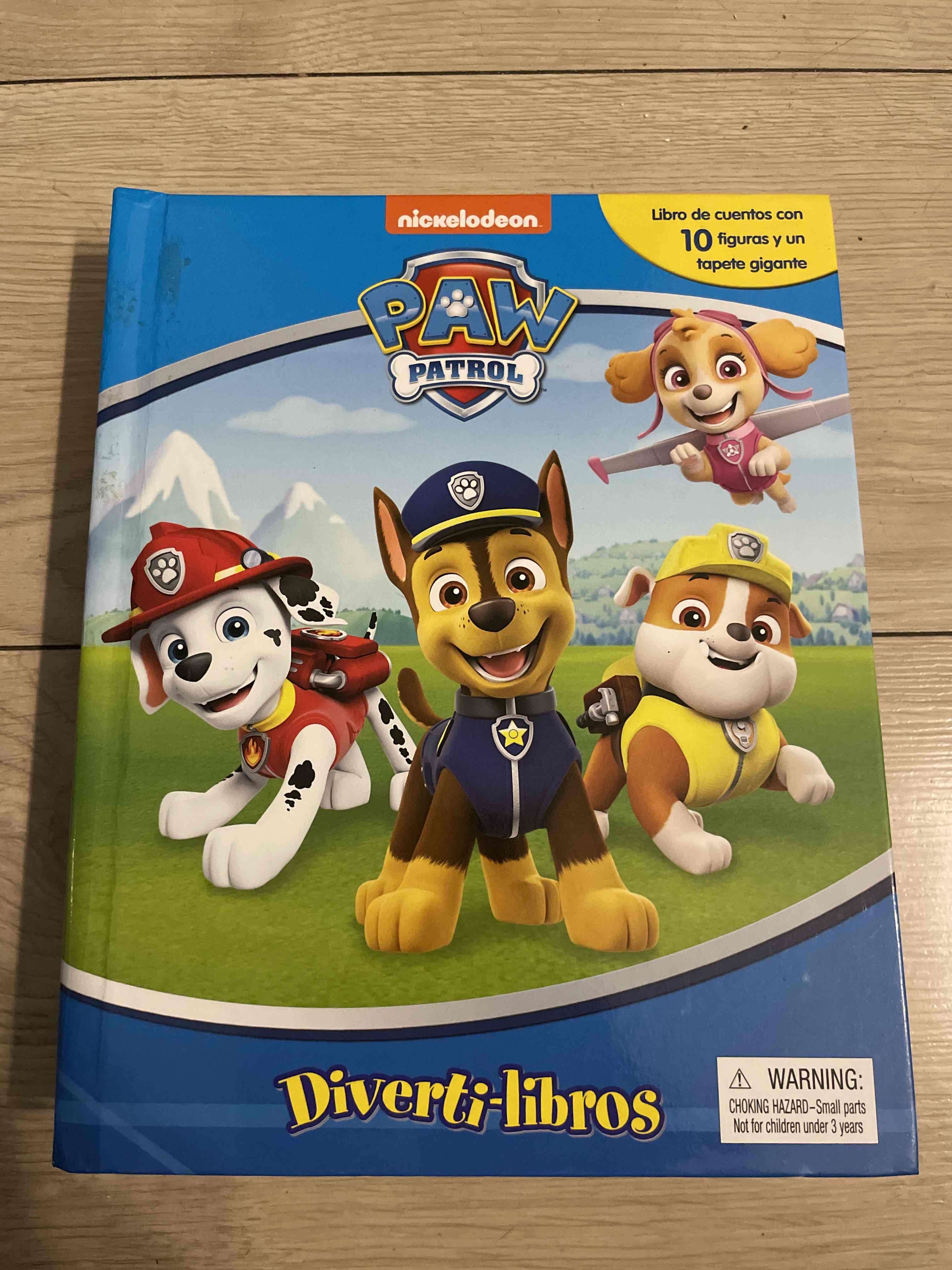 Libro Paw Patrol con figuras - miniatura 1