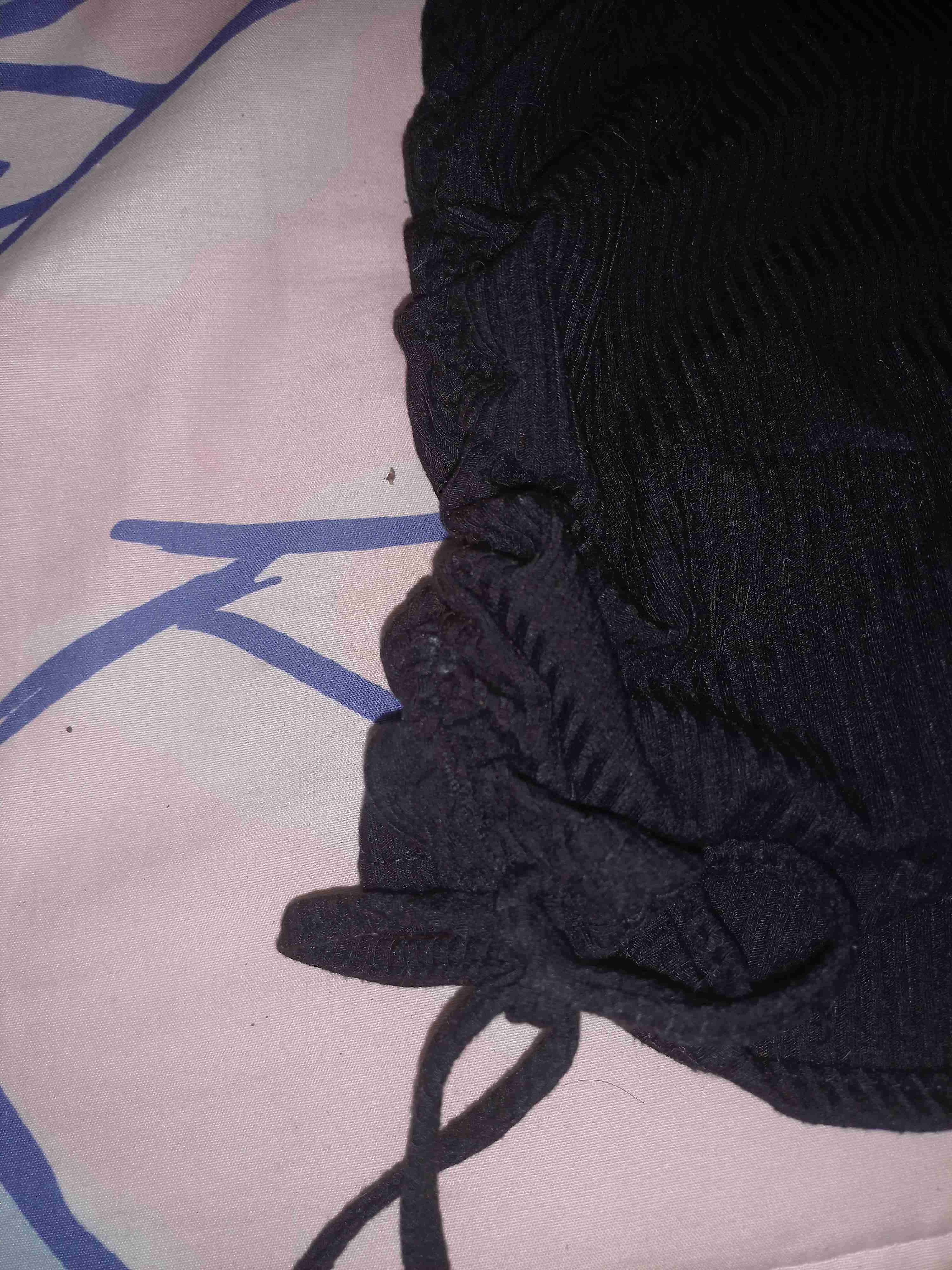 Vestido negro ajustable - miniatura 3