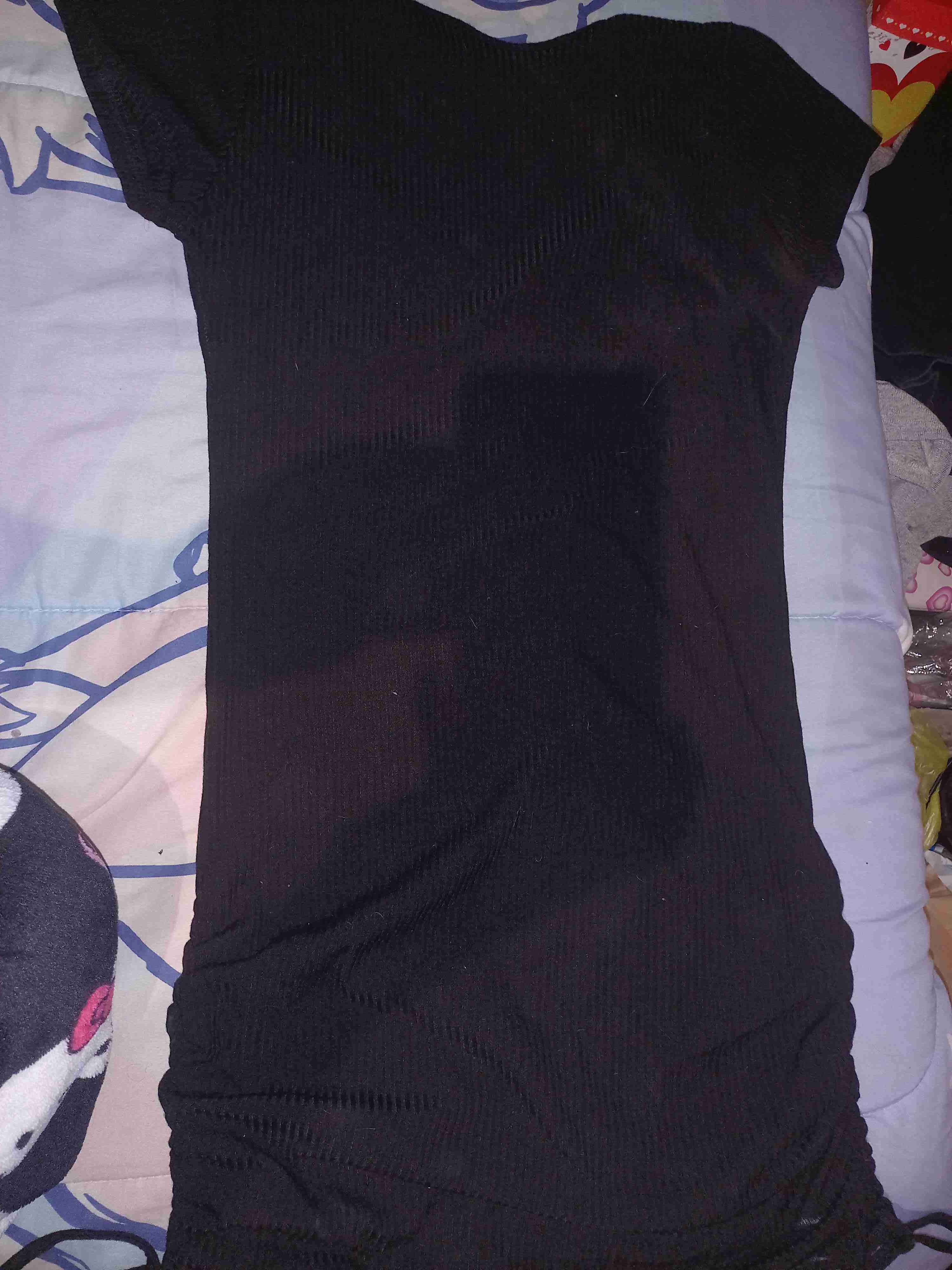 Vestido negro ajustable - miniatura 4