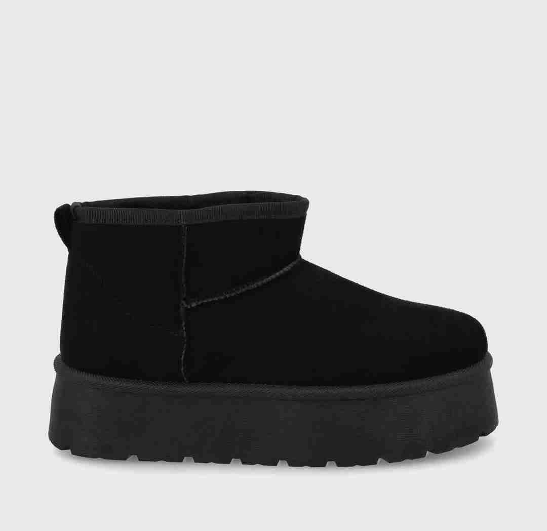 Botines negros con plataforma - miniatura 2