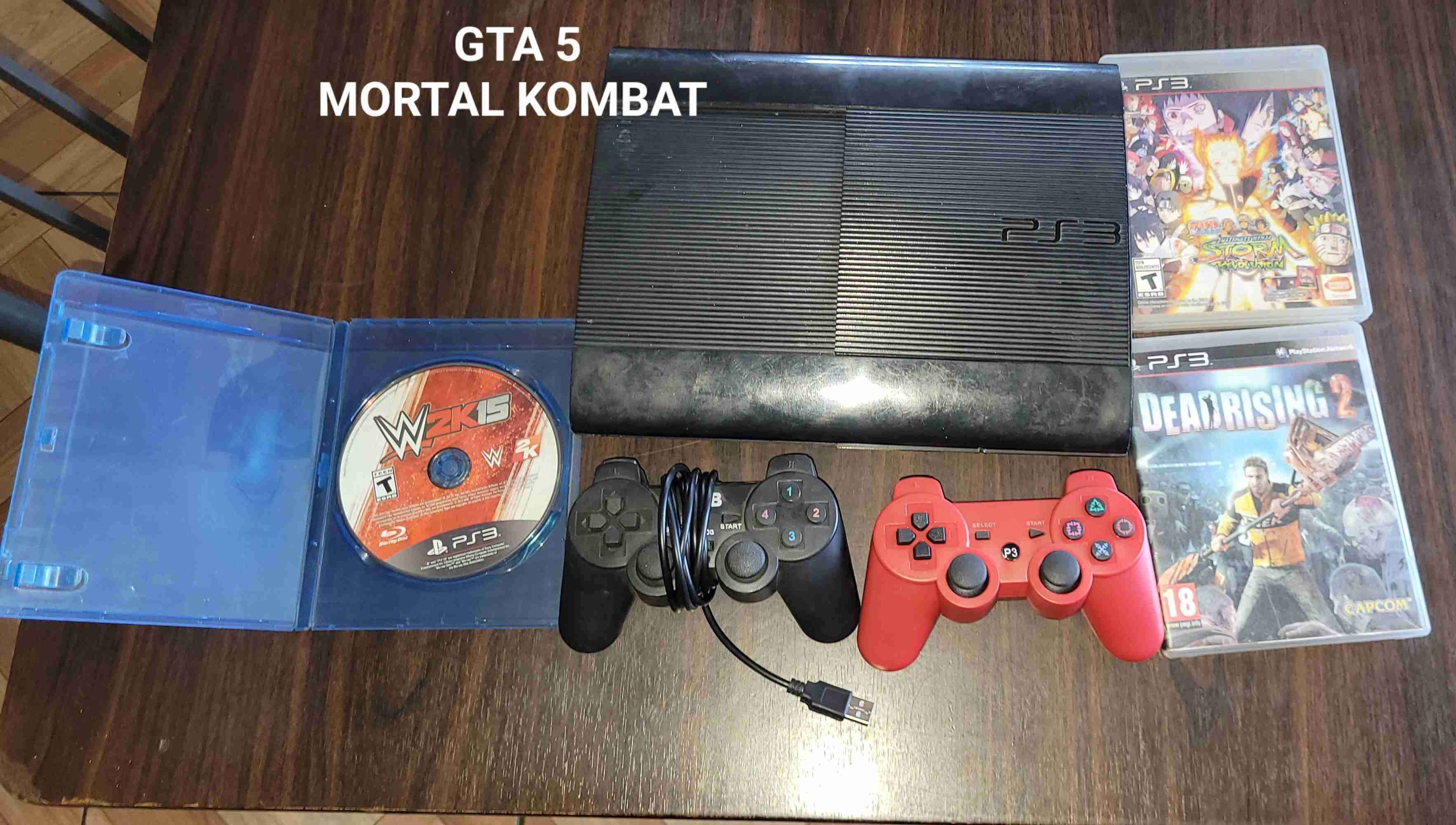 Consola PS3 con juegos y controles - miniatura 3