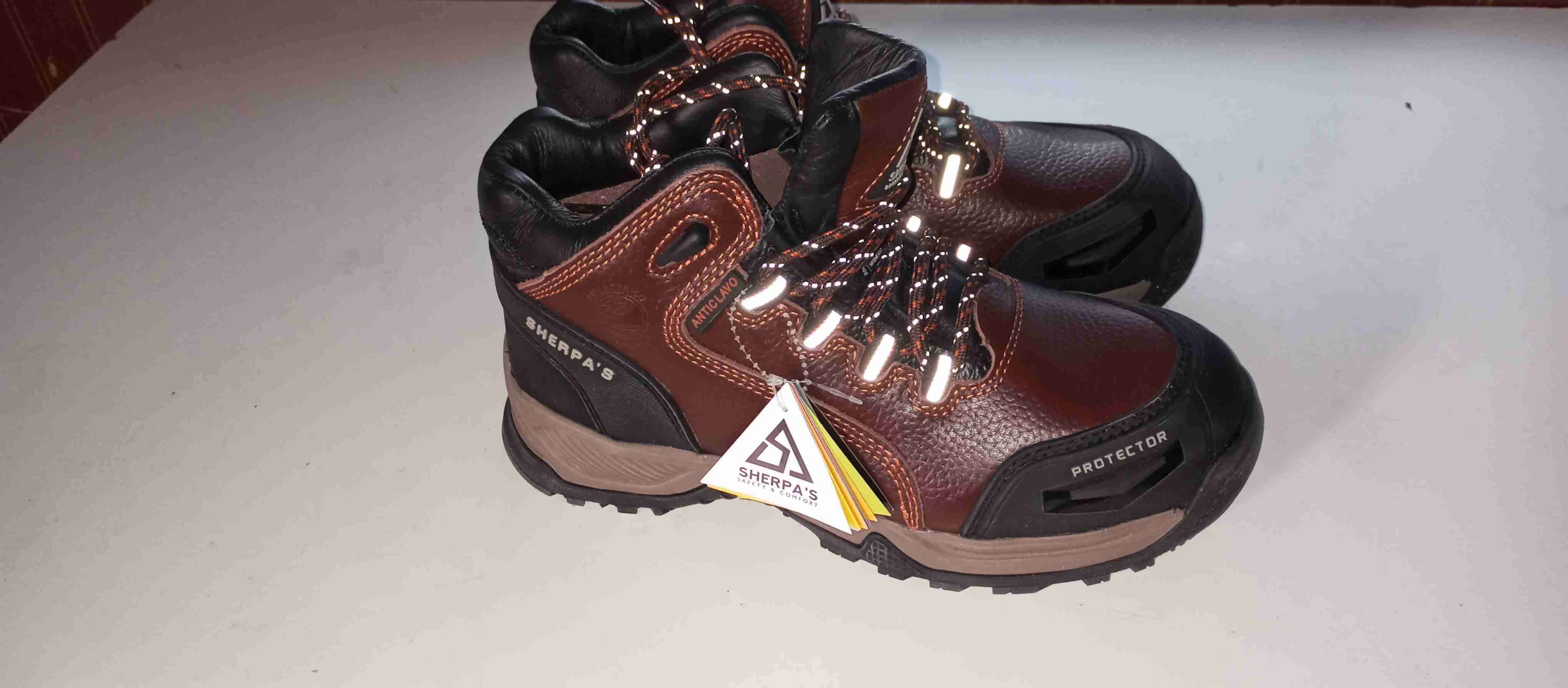 Botas de seguridad Sherpa marrones 40 - miniatura 2