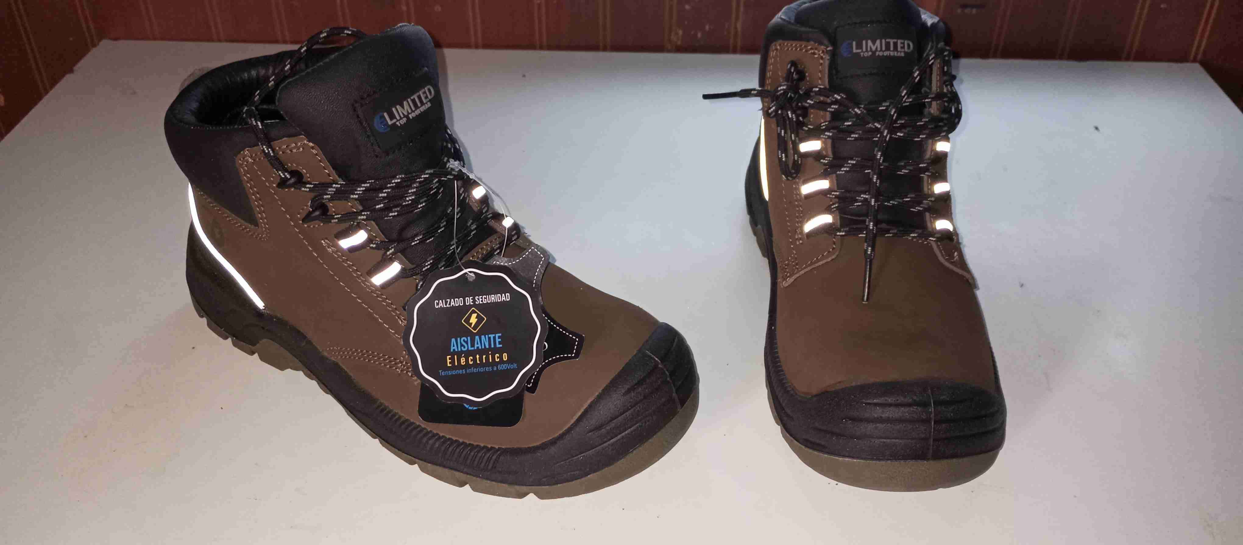 Botas de seguridad marrones - miniatura 1