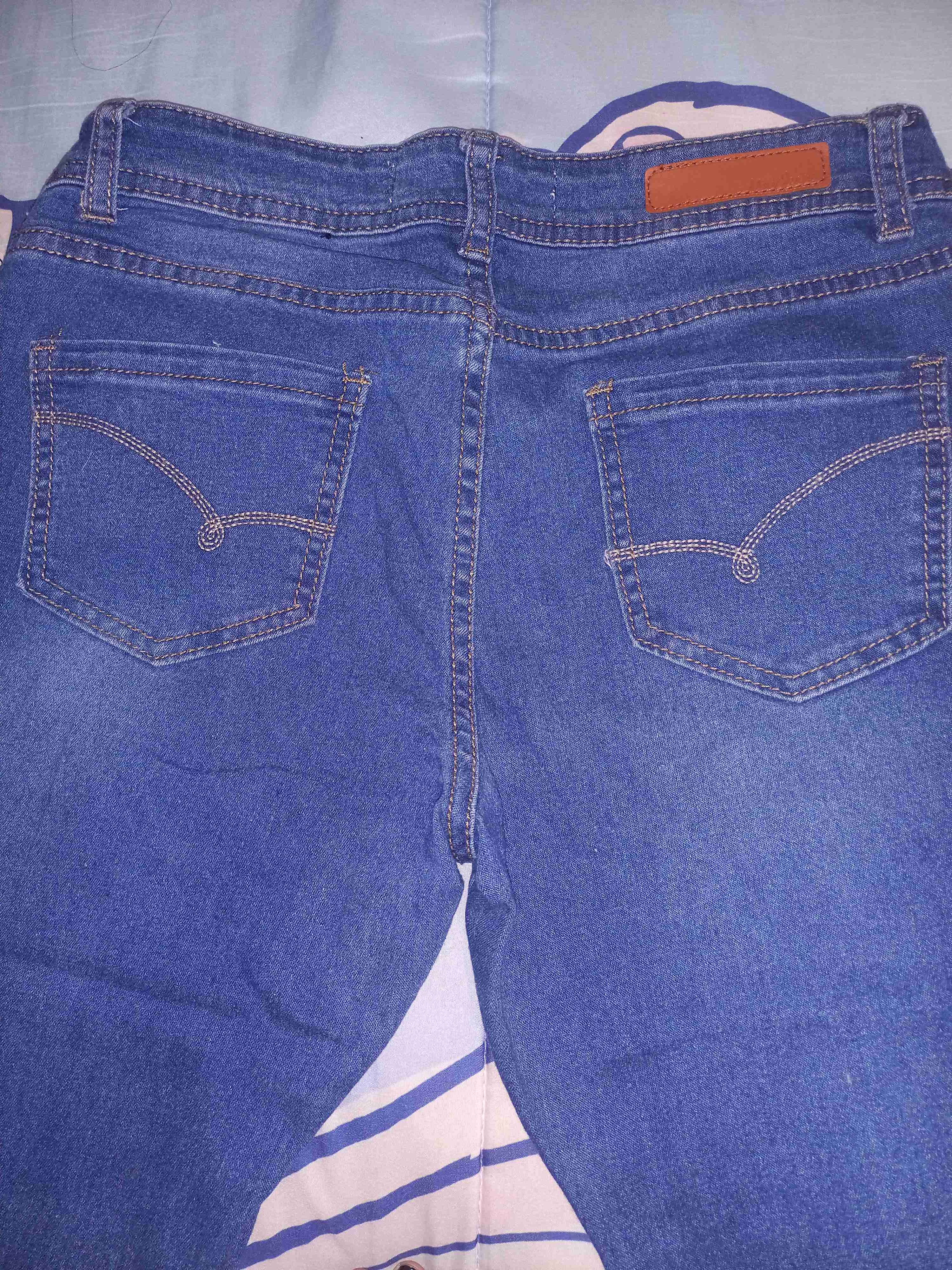 Jeans azul para mujer - miniatura 3
