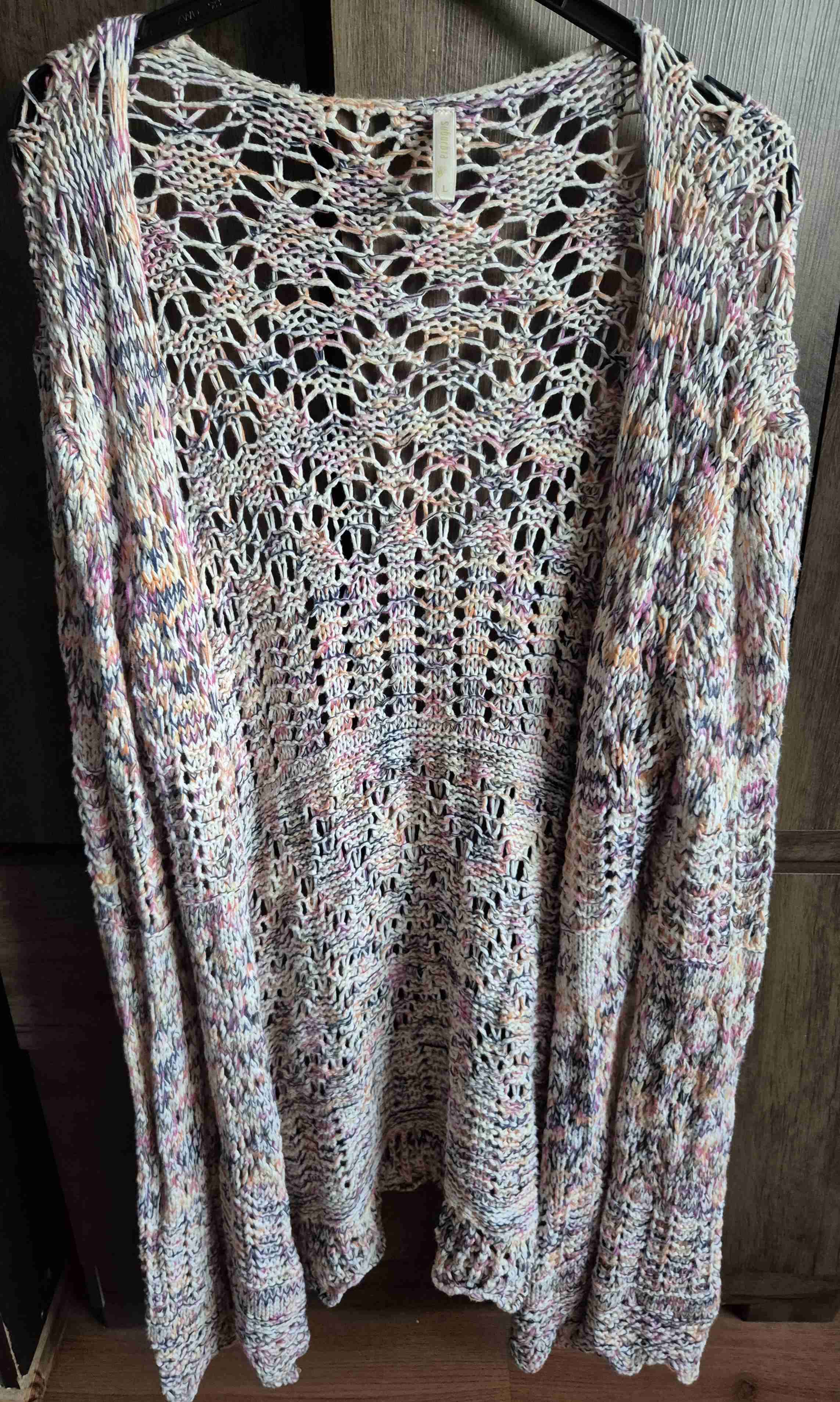 Cardigan suburbia tejido multicolor - miniatura 1