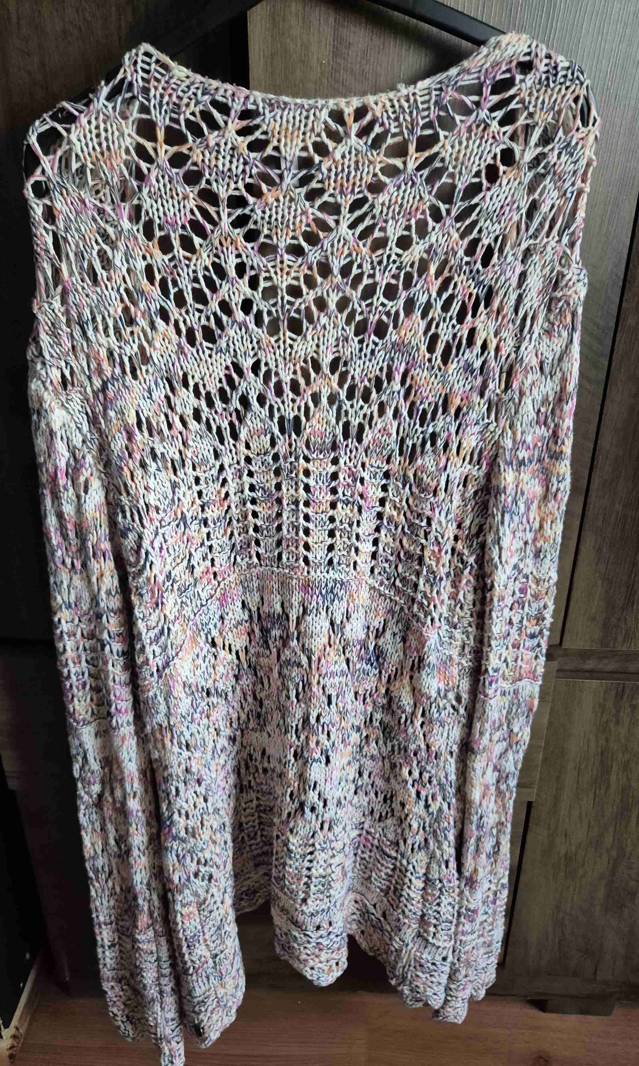 Cardigan suburbia tejido multicolor - miniatura 2