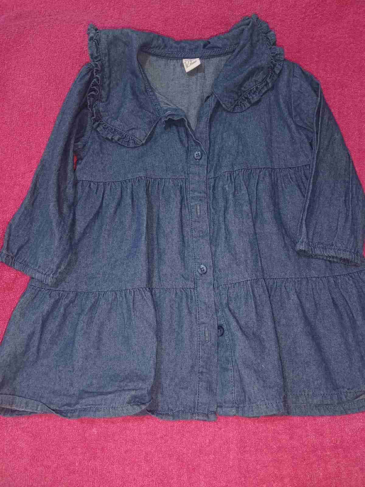 Chaqueta y camisa/ vestido para niña - miniatura 2