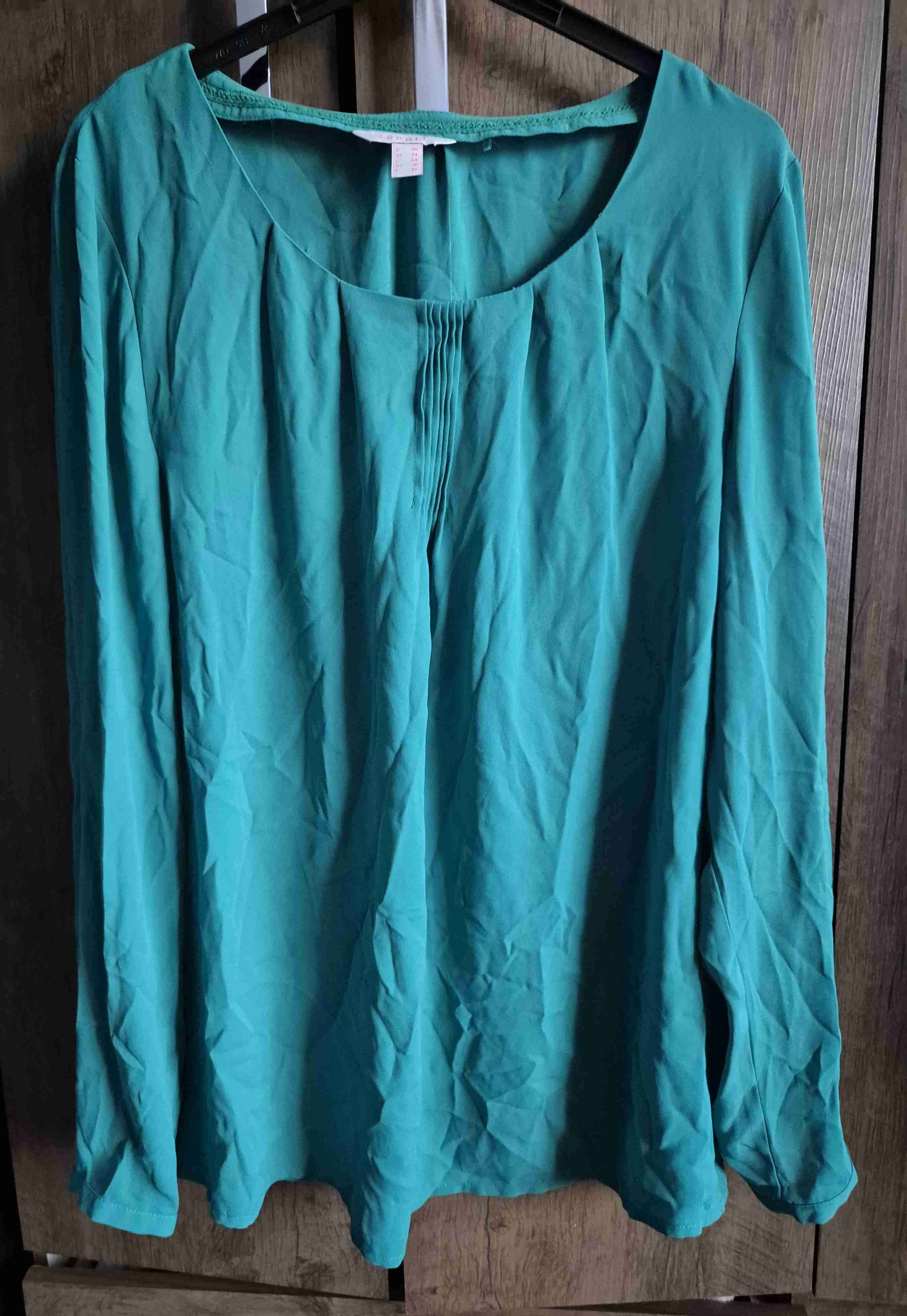 Blusa verde suelta esprit - miniatura 1