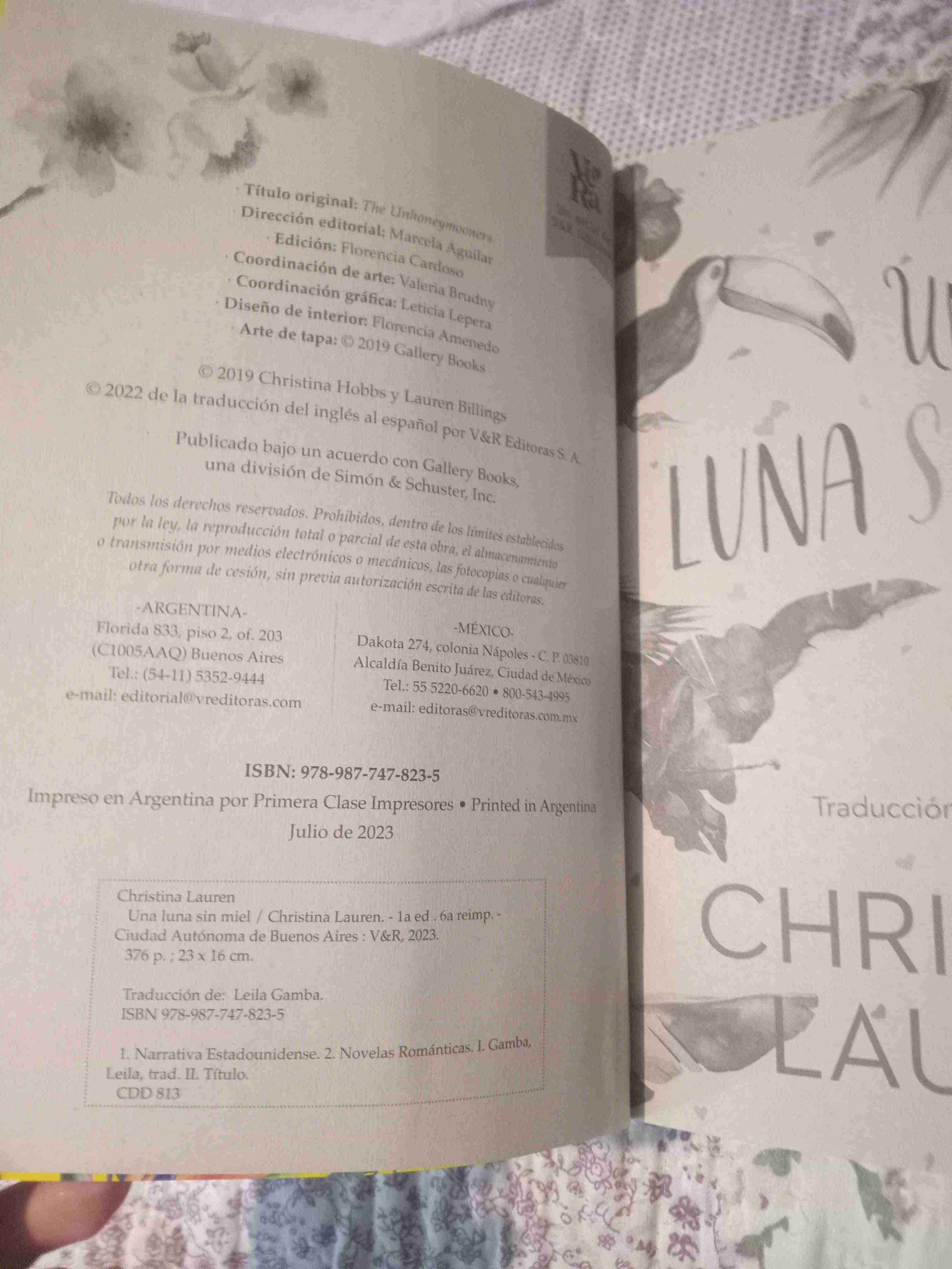Libro Una Luna Sin Miel - miniatura 4