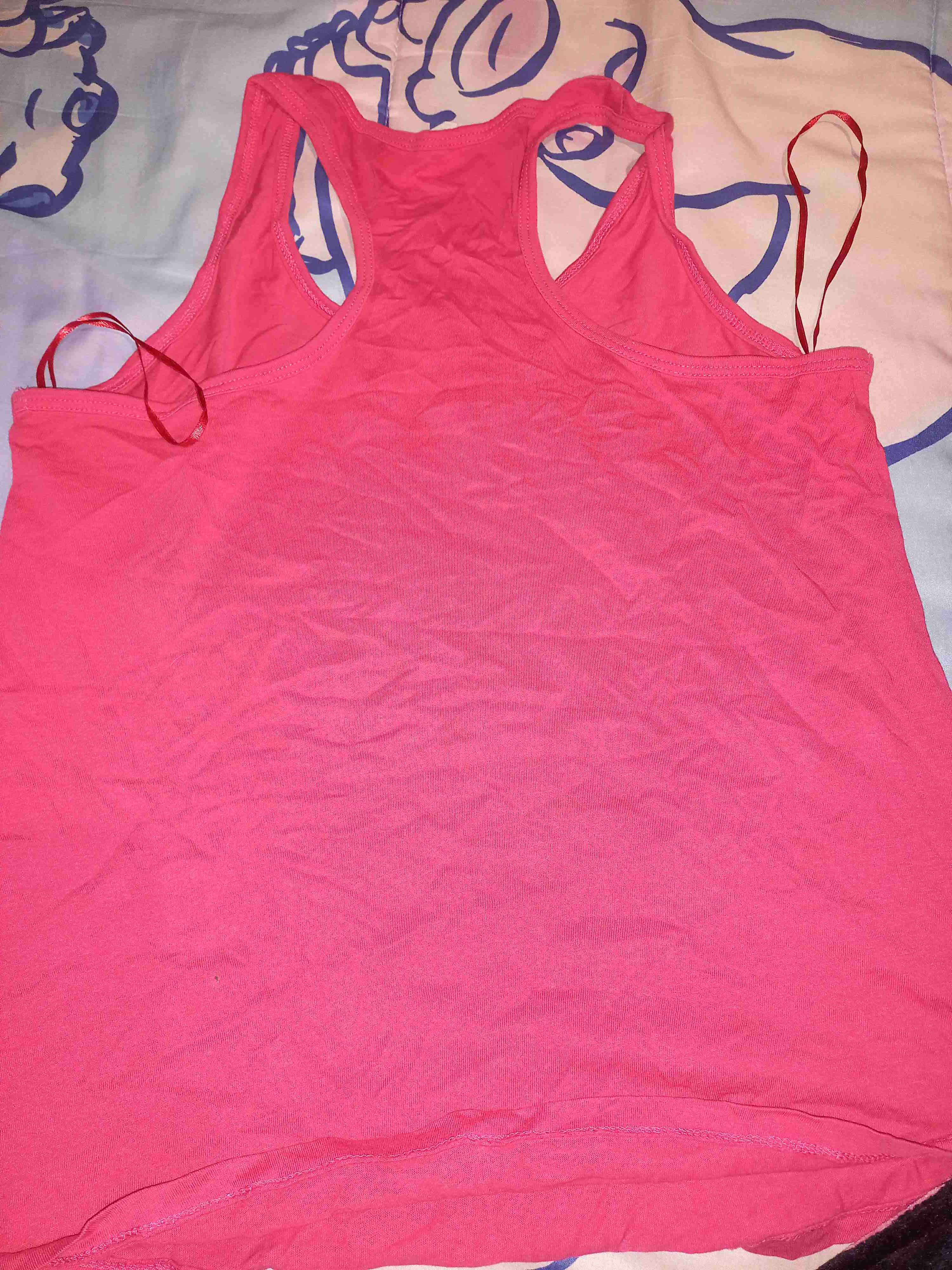 Polera sin mangas rosada - miniatura 3