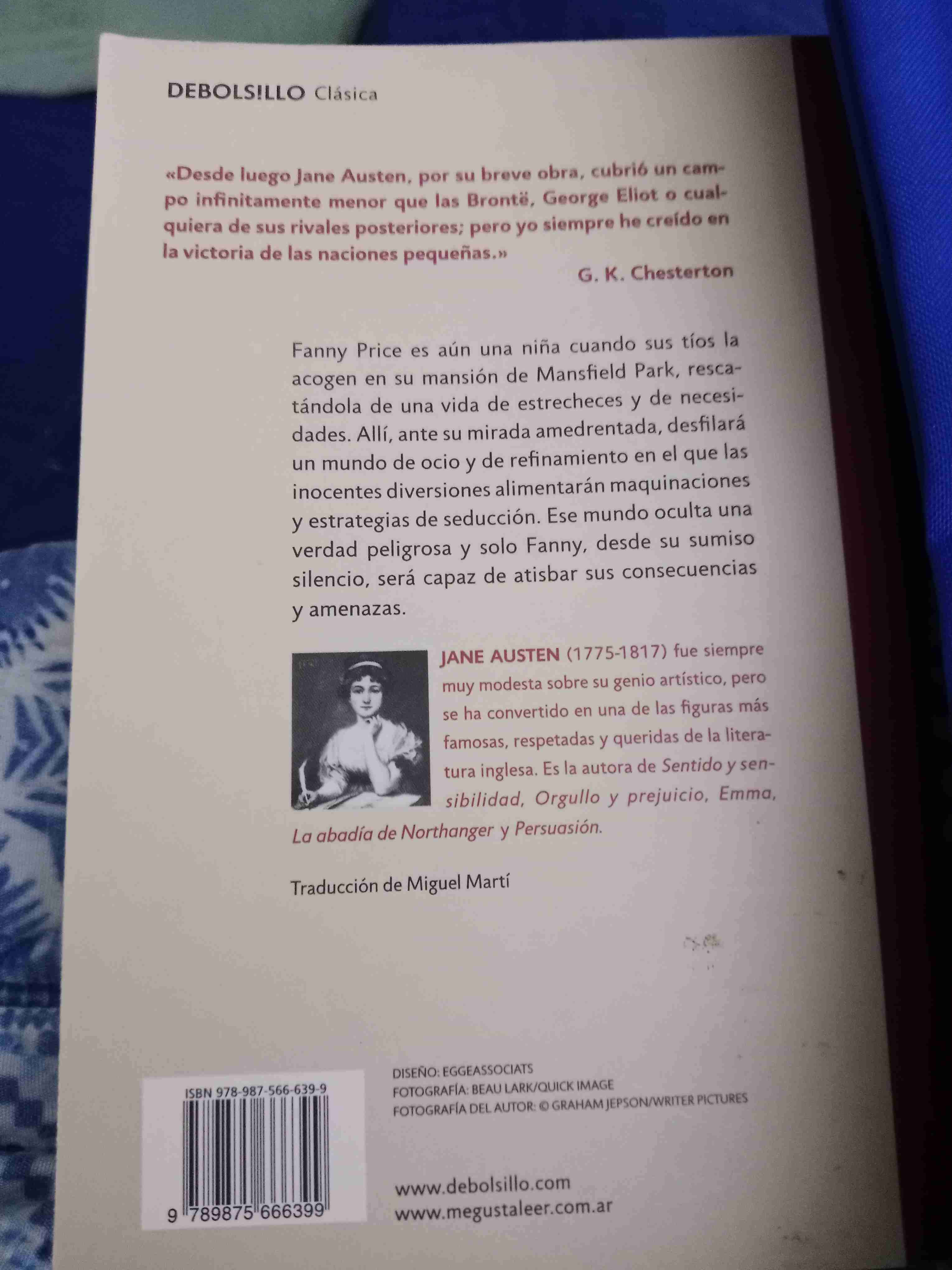 Libro 'Mansfield Park' Jane Austen - miniatura 2