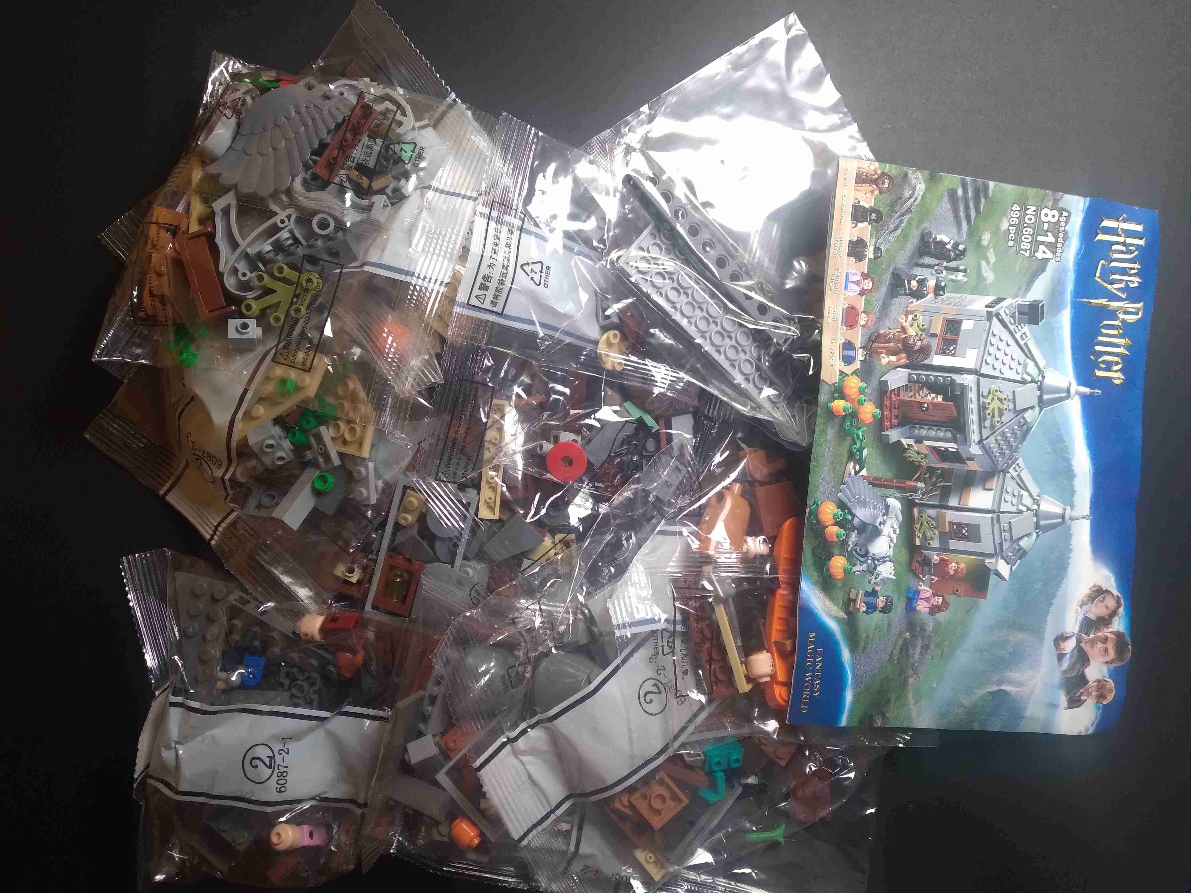 Casa de Hagrid Harry Potter COMPATIBLE CON LEGO - miniatura 2