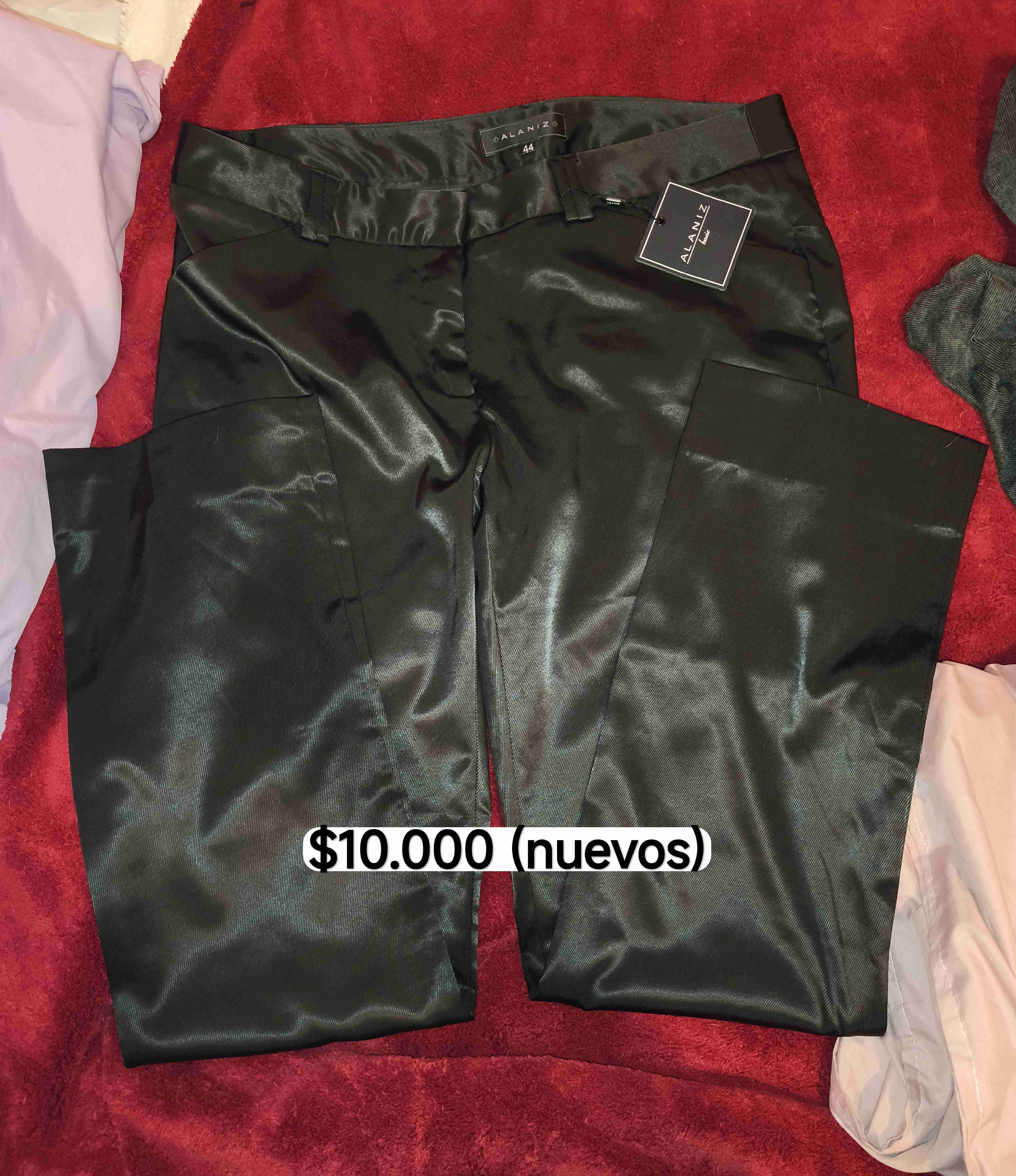 Pantalón negro elegante Alaniz - miniatura 1