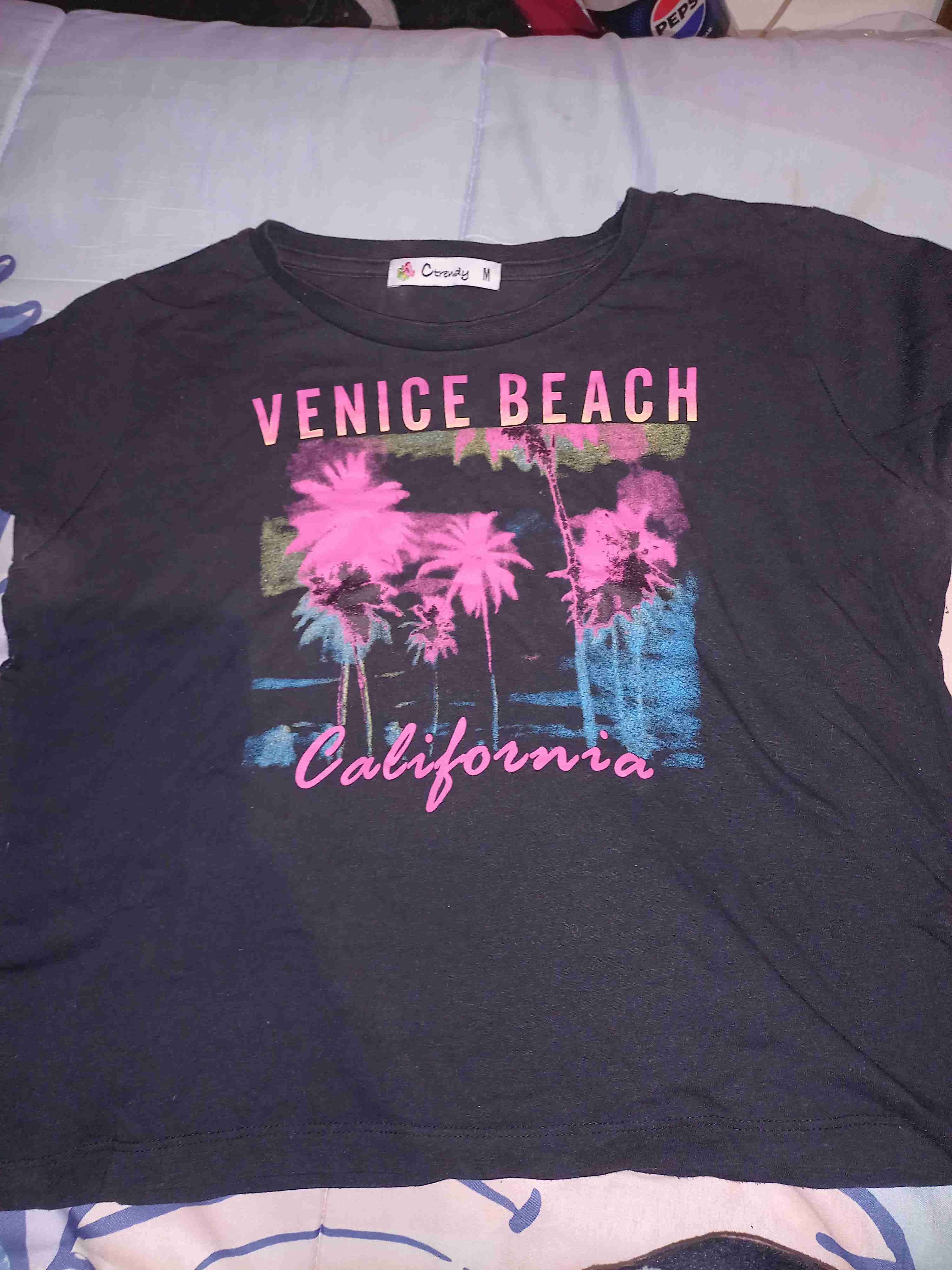 Polera negra Venice Beach - miniatura 1