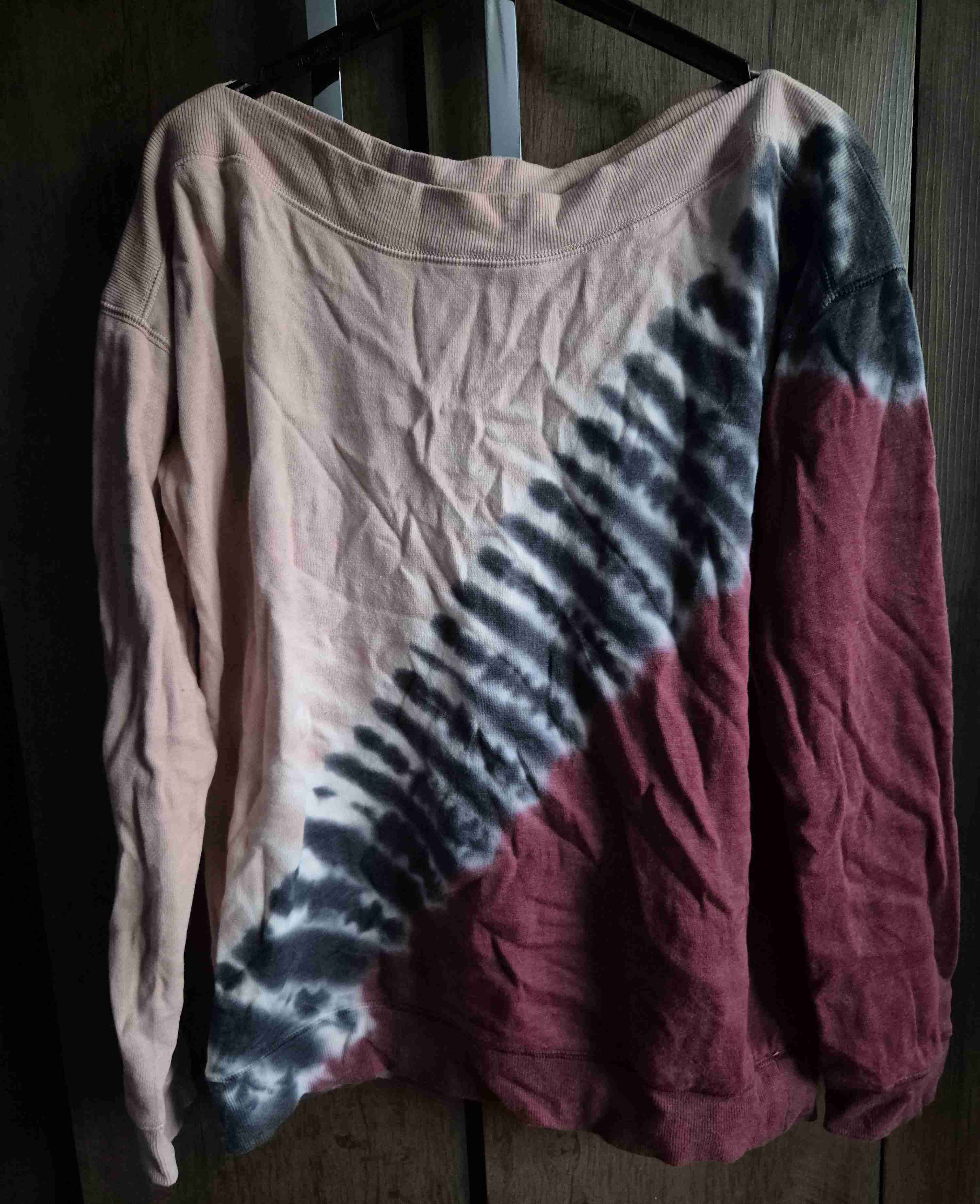 Poleron tie-dye colores mixtos - miniatura 1