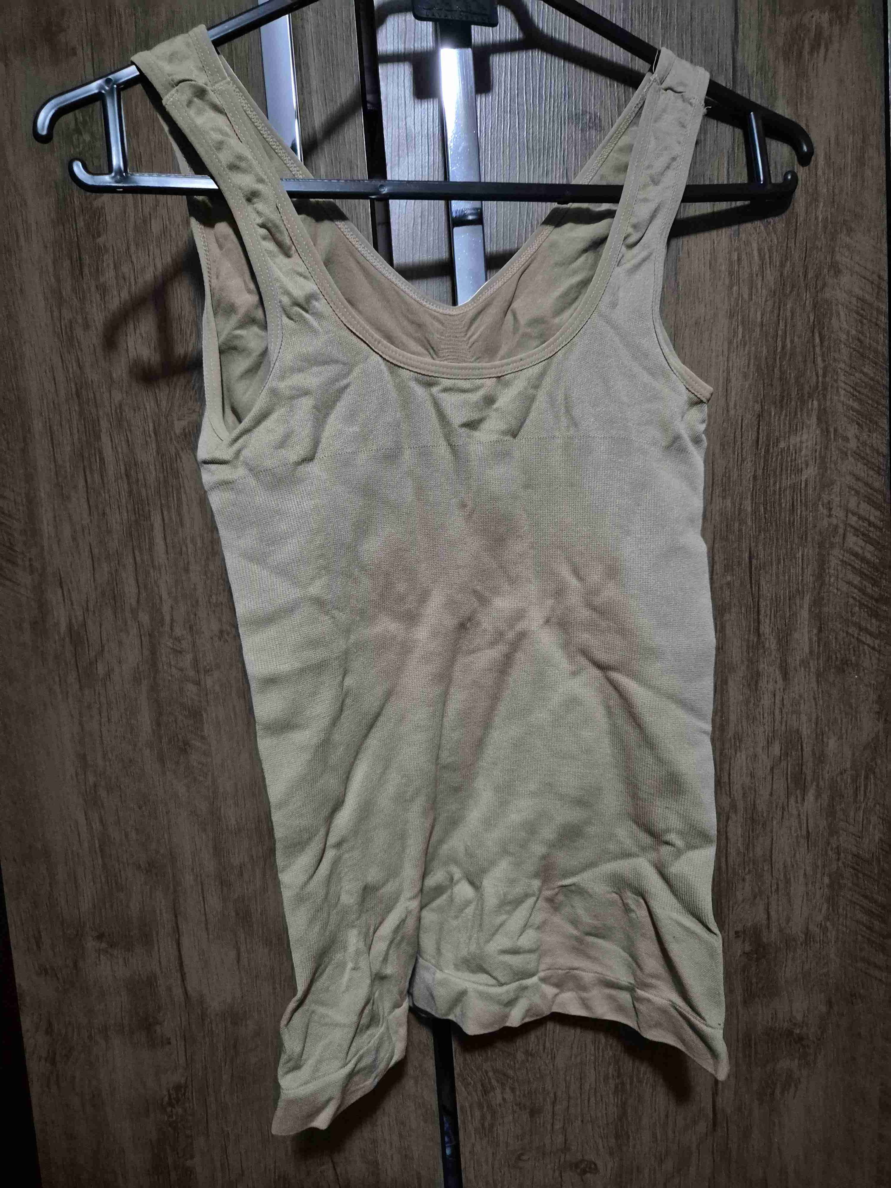 Camiseta modeladora beige - miniatura 2