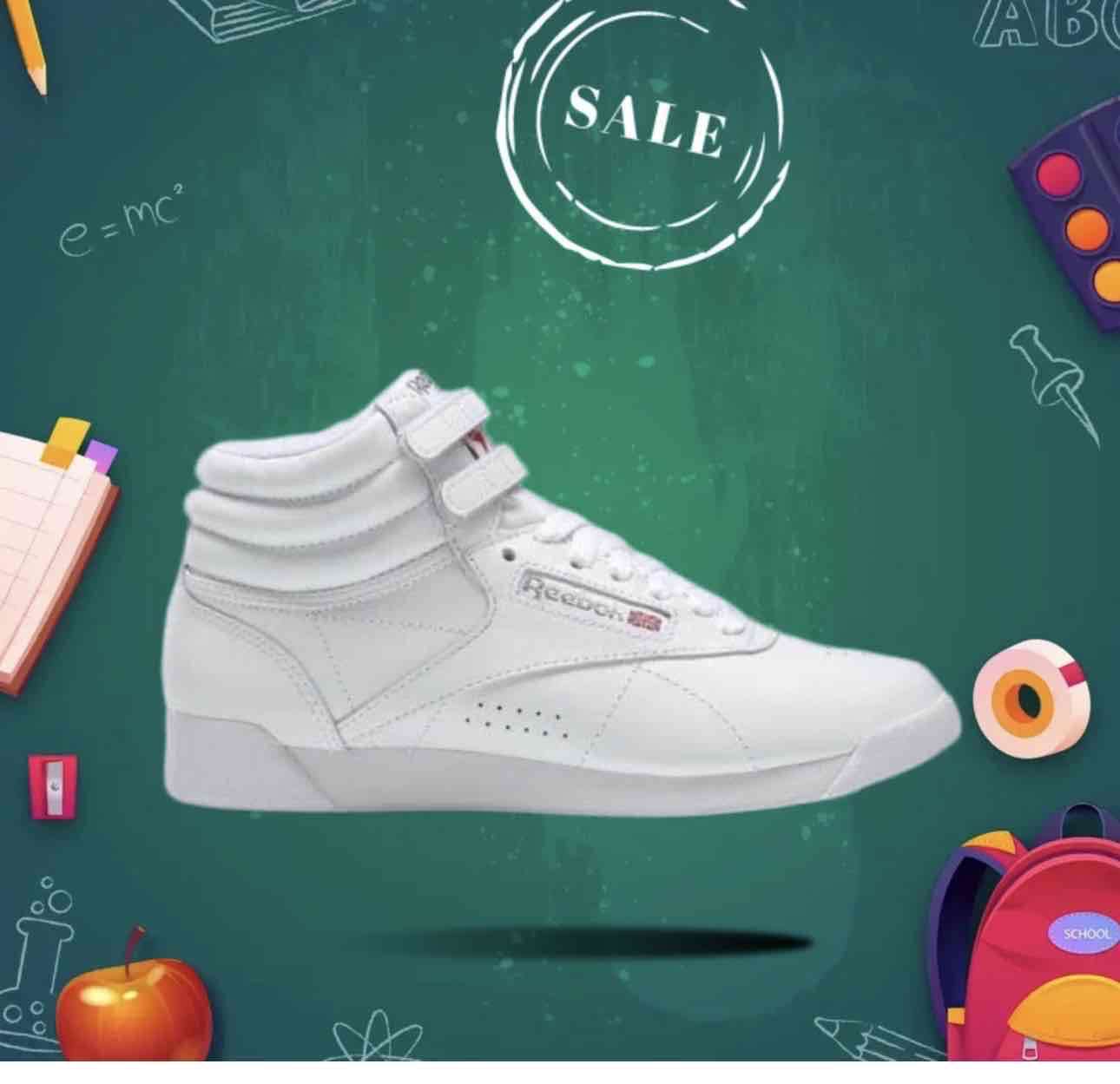 Zapatillas blancas Reebok clásicas