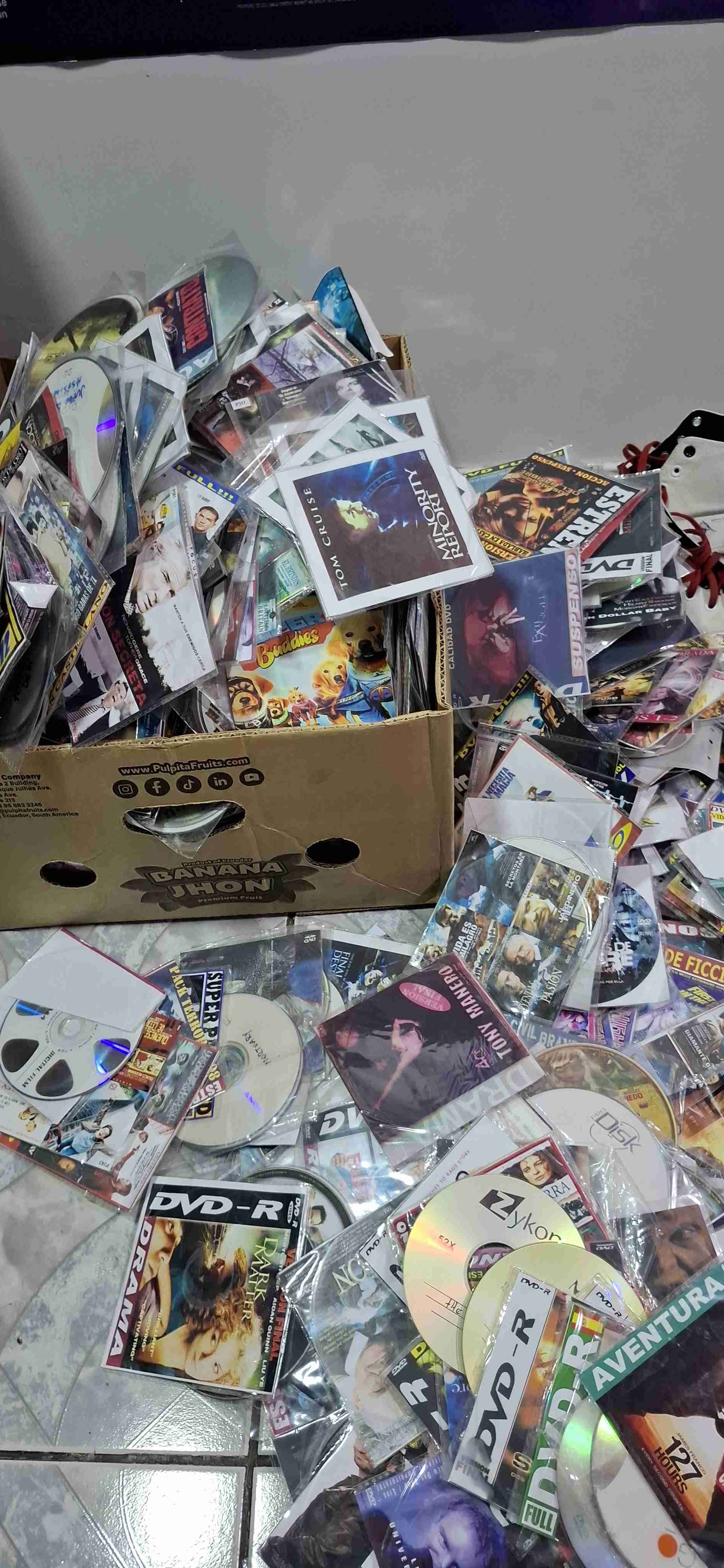 Lote de DVDs variados