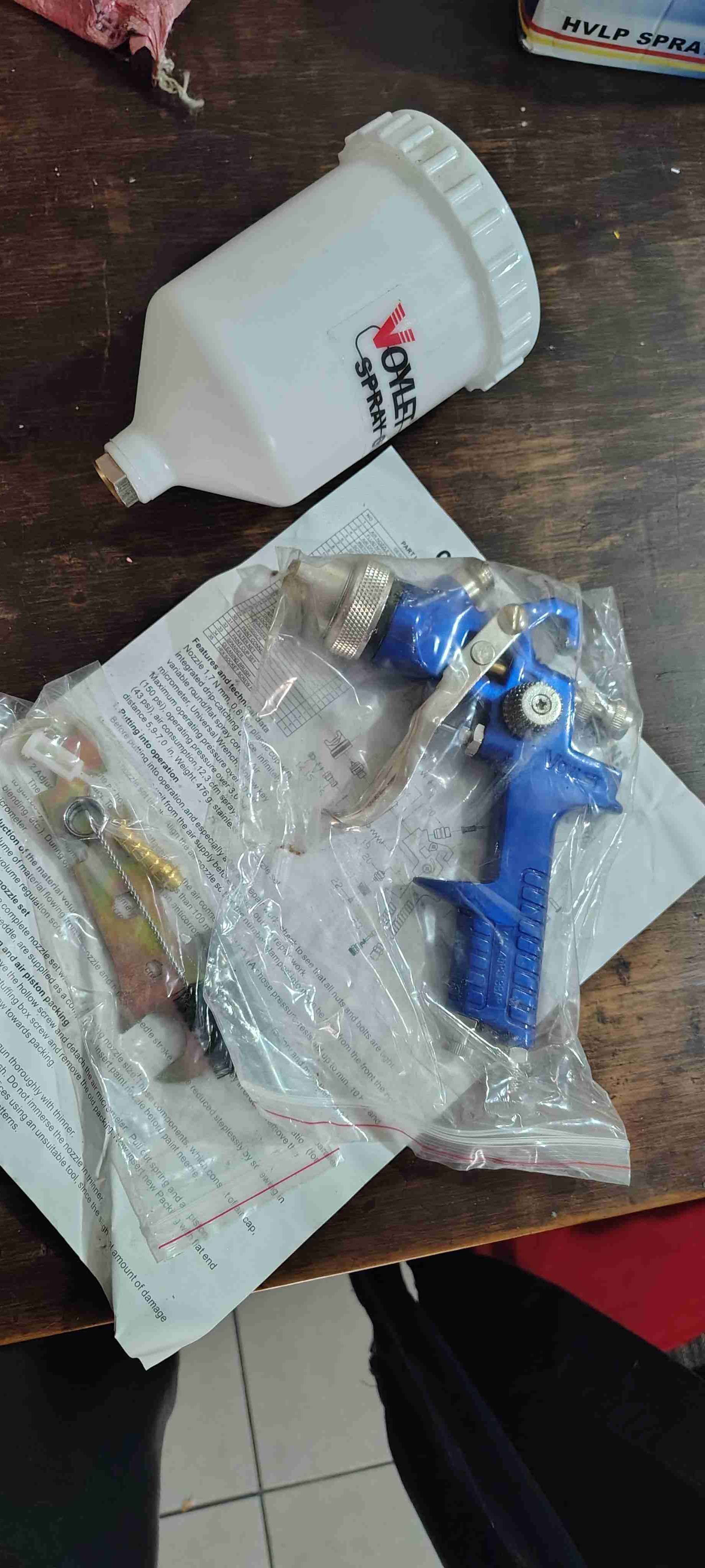 Set de Pistolas de pintura y acce de compresor - miniatura 2