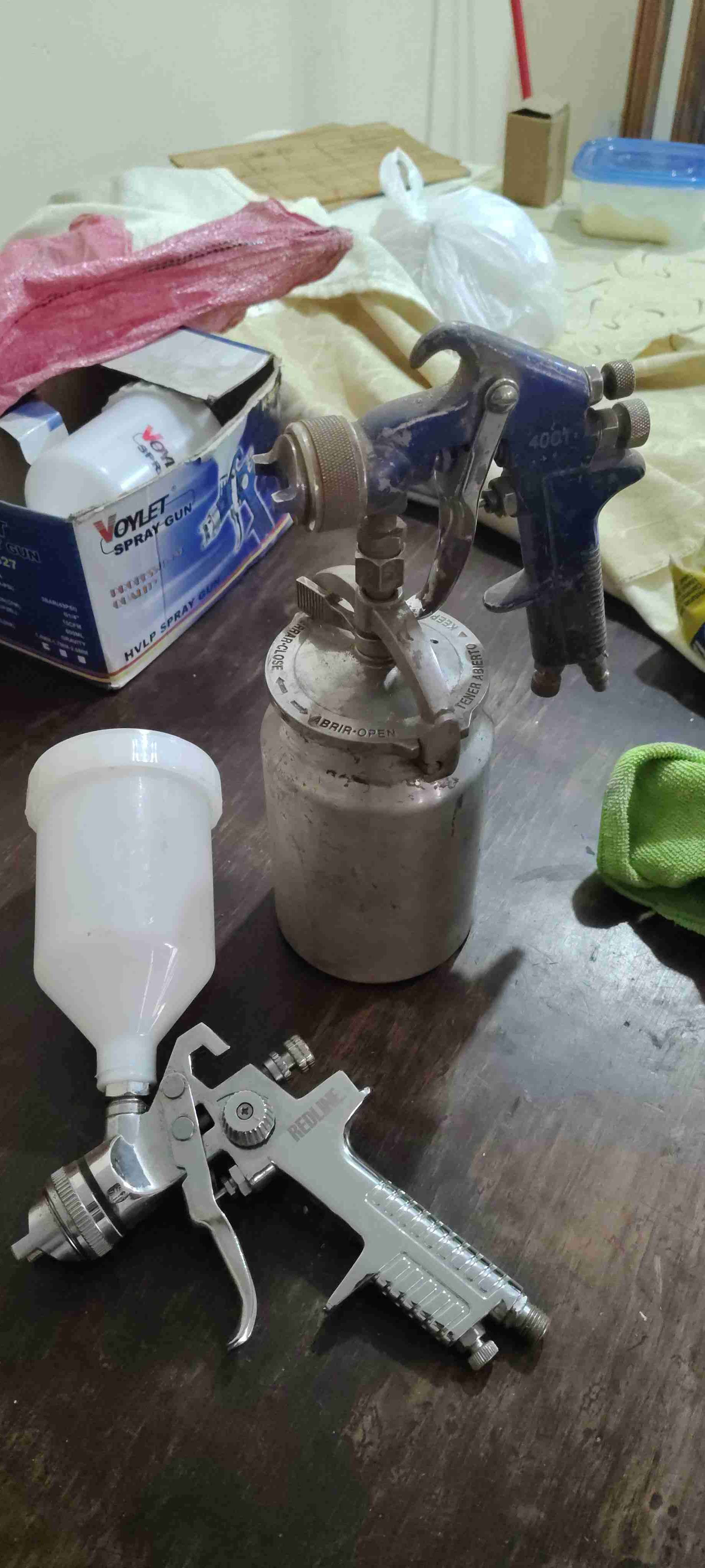 Set de Pistolas de pintura y acce de compresor - miniatura 3