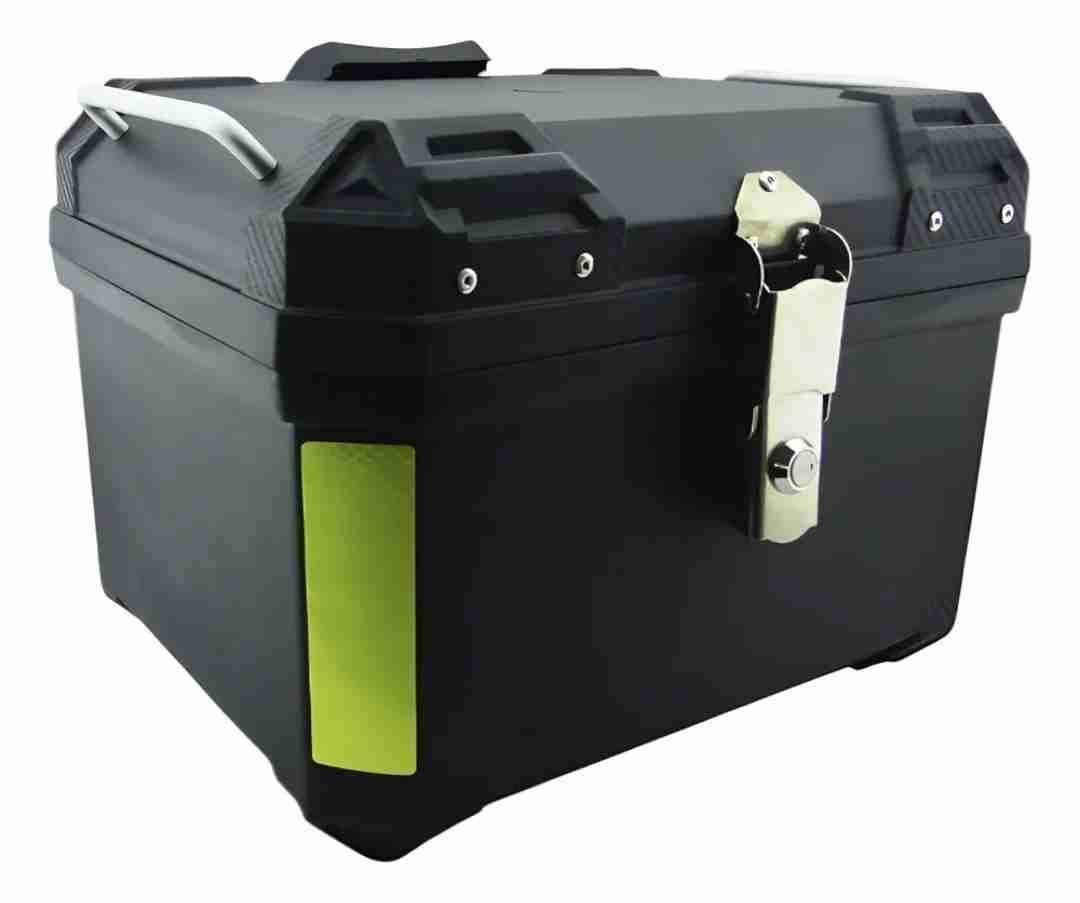Maleta de moto 45 litros con base y pernos