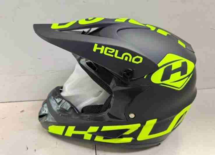 Casco enduro de moto para niños talla s con gafs - miniatura 1