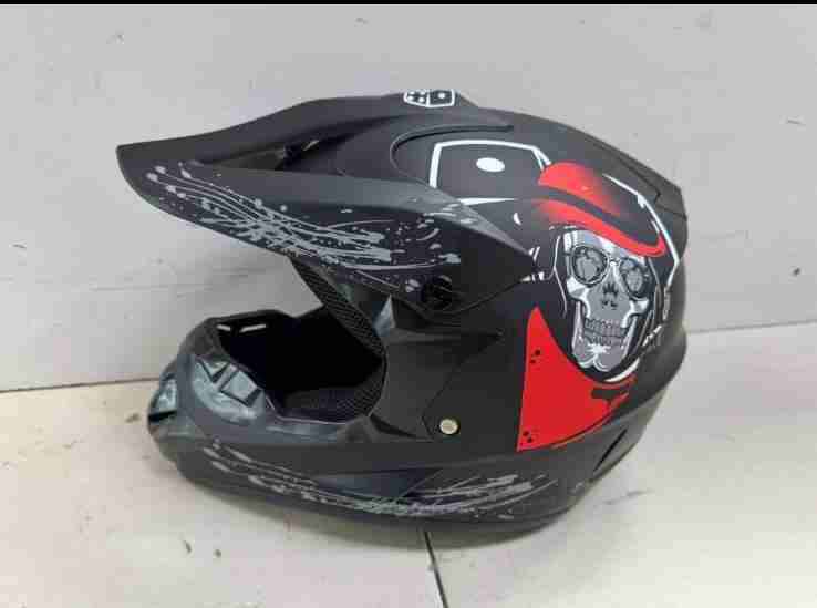 Casco enduro de moto para niños talla s con gafs - miniatura 2