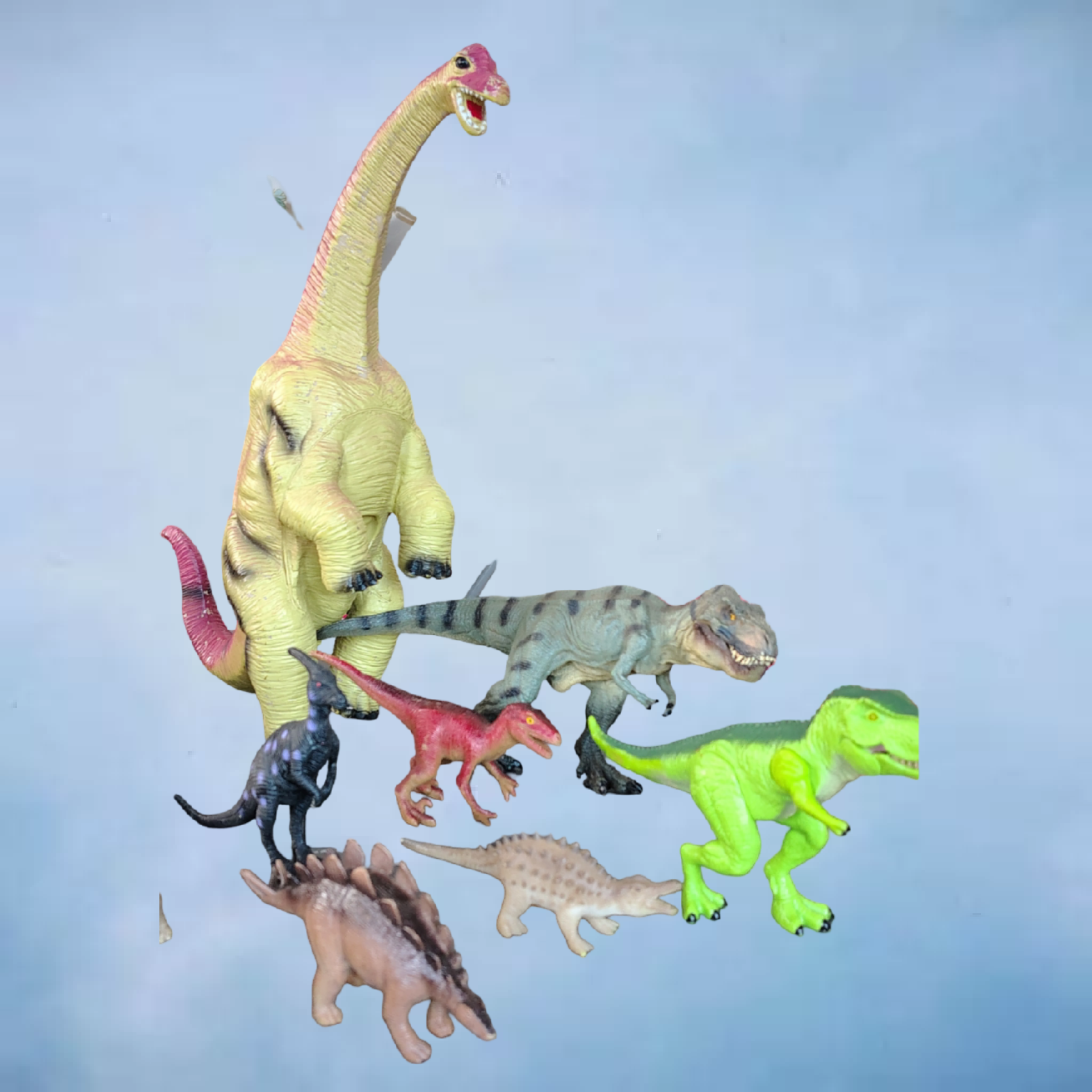 Set de figuras de dinosaurios - miniatura 3