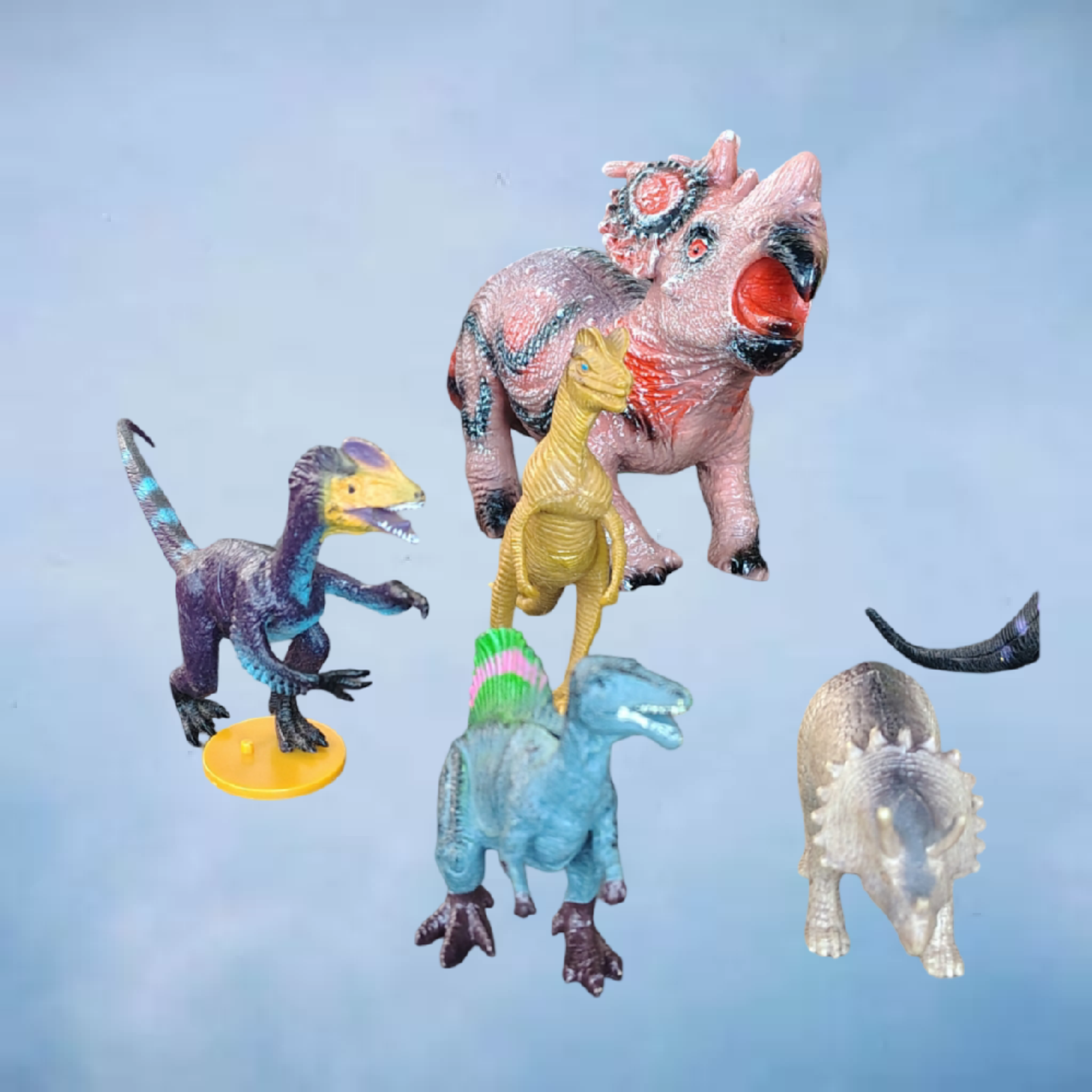 Set de figuras de dinosaurios - miniatura 4