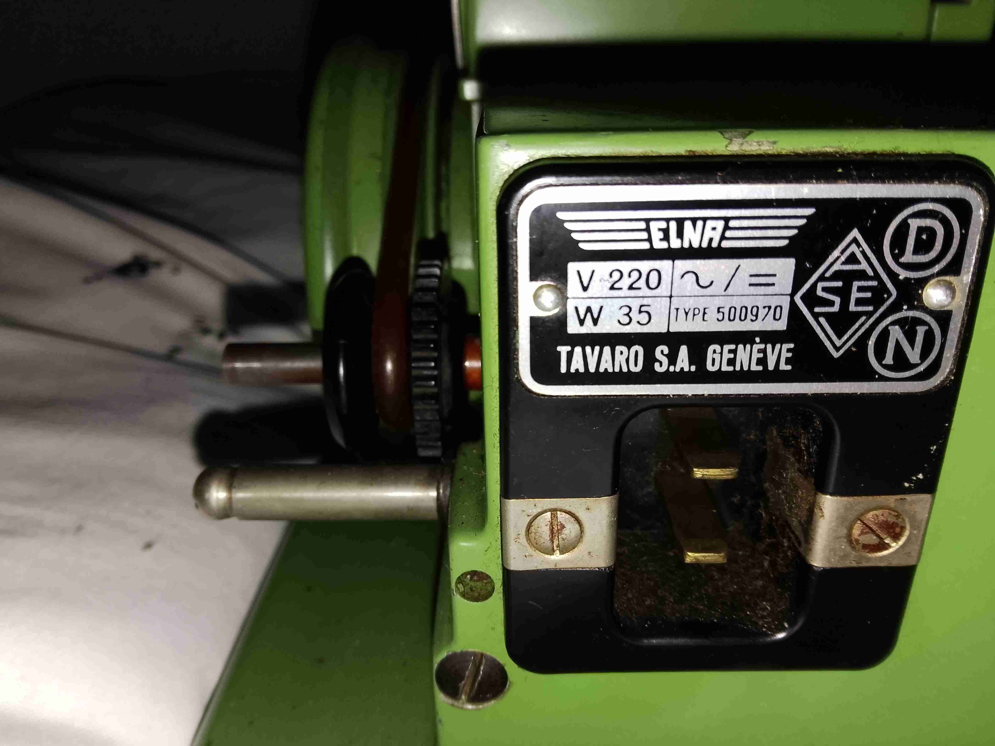 Máquina de coser Elna vintage - miniatura 4