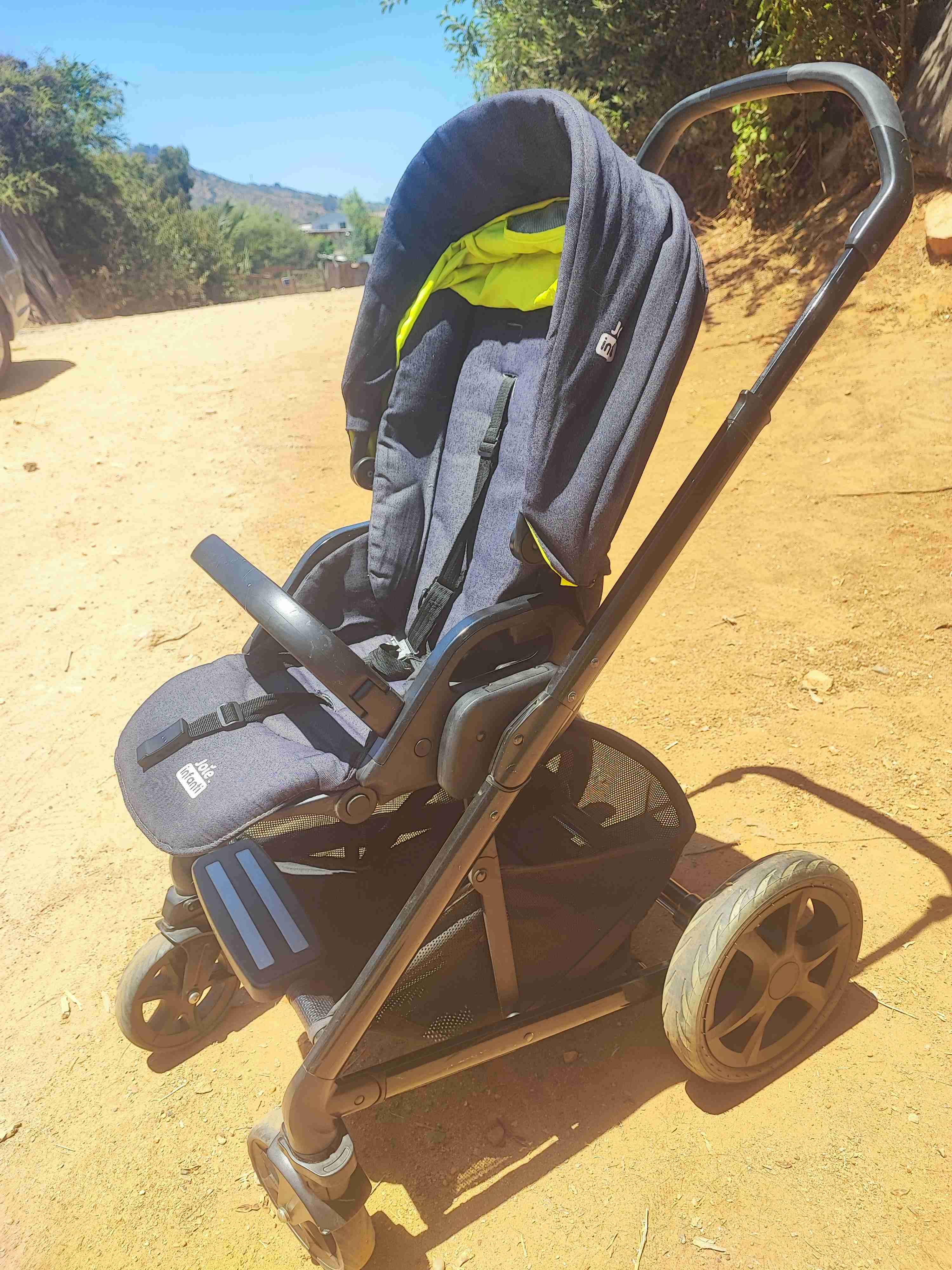 Coche de bebé Joie negro mas silla de comer Graco - miniatura 6