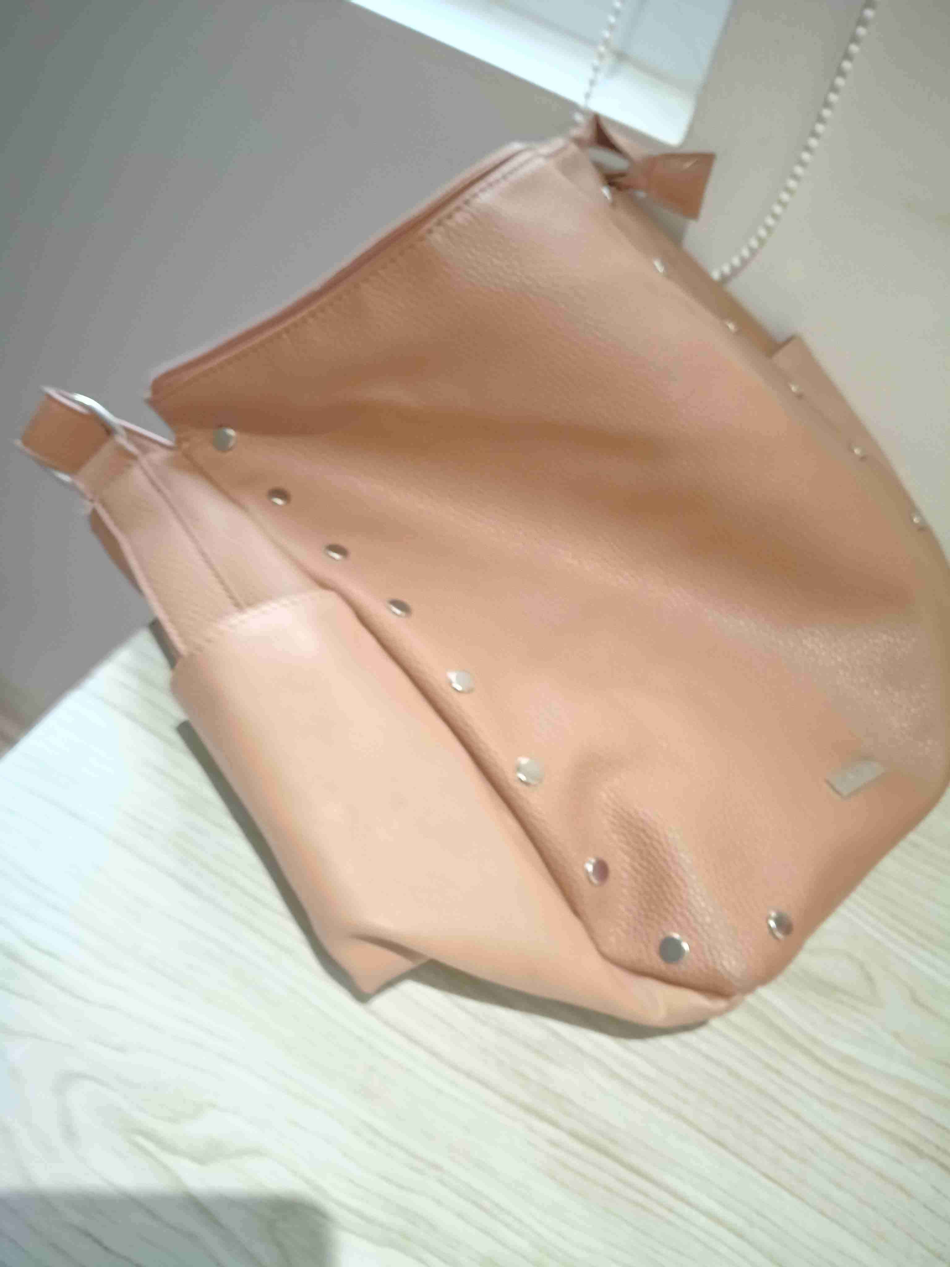 Mochila de cuero marrón - miniatura 3
