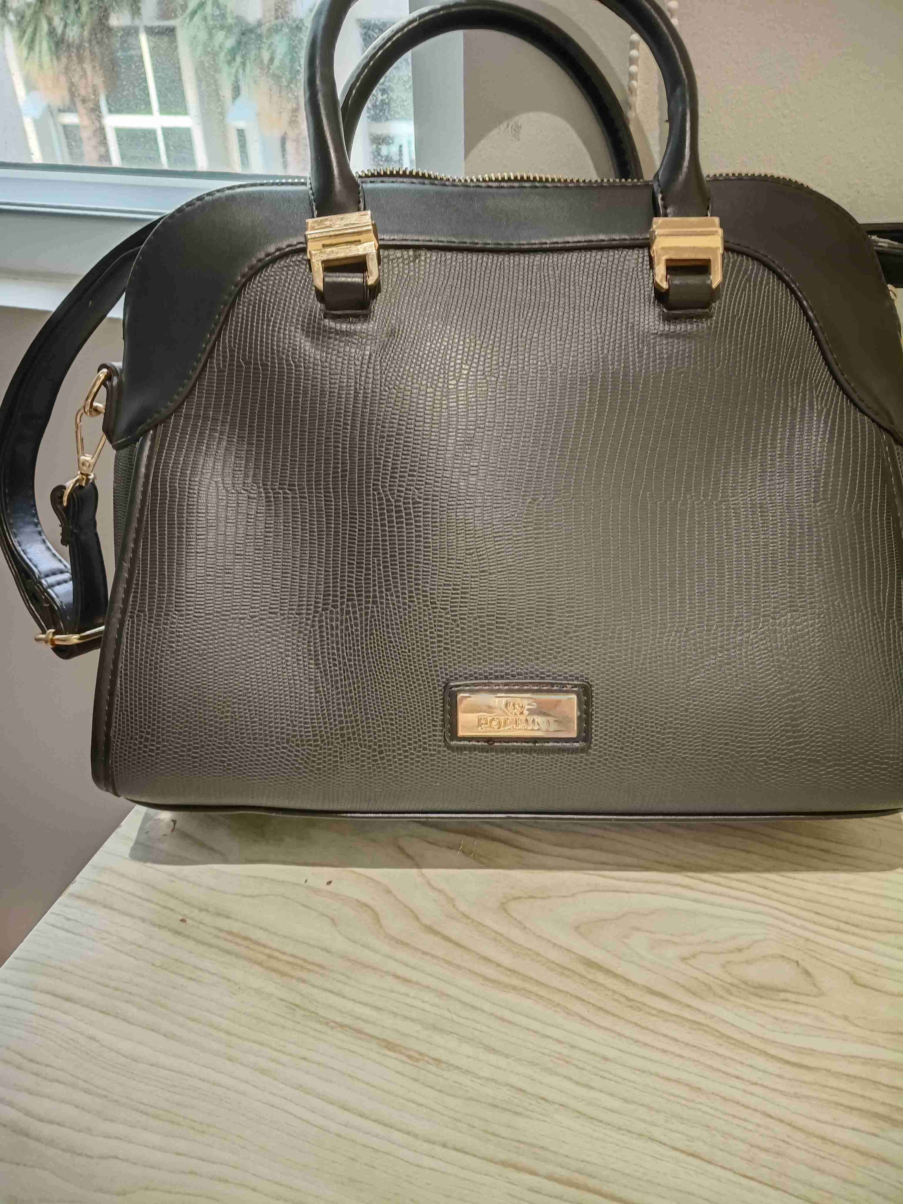 Mochila de cuero marrón - miniatura 4