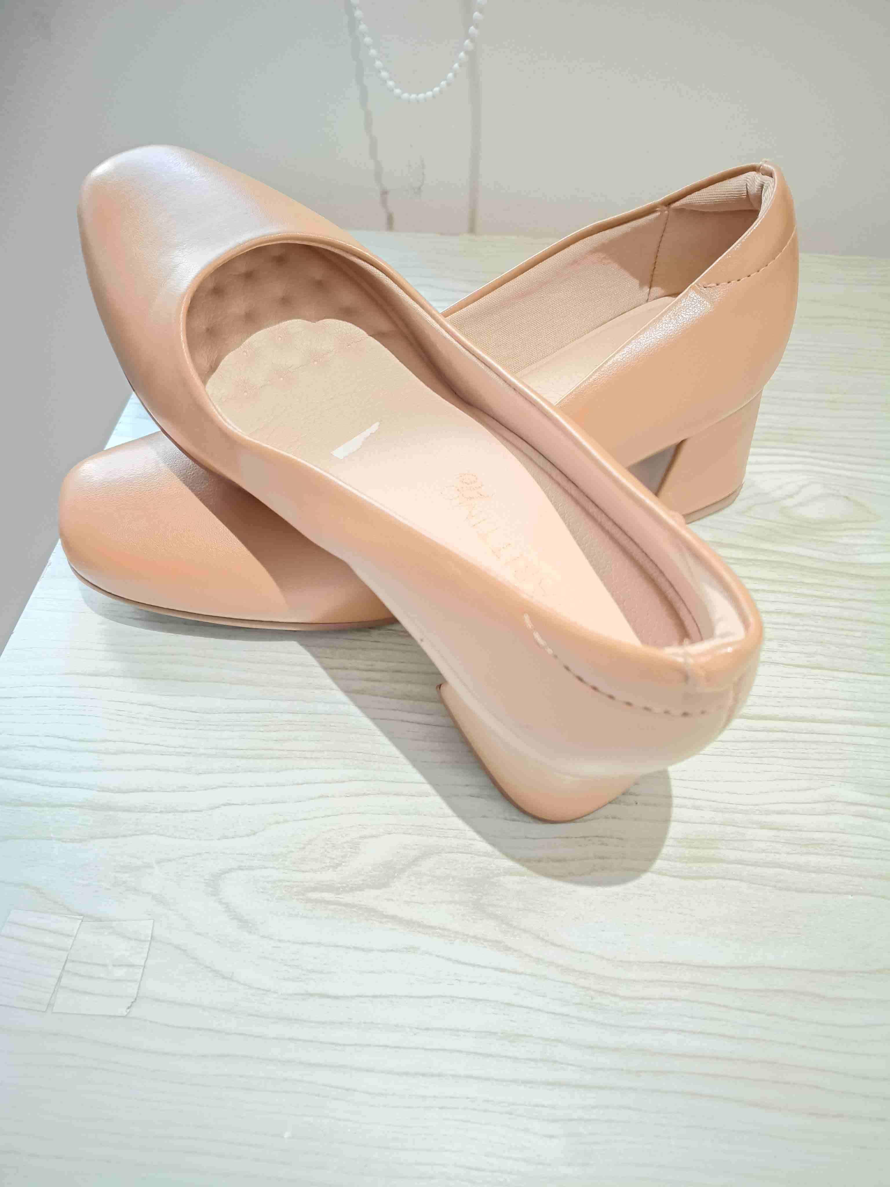 Zapatos estilo ballerina nude - miniatura 2