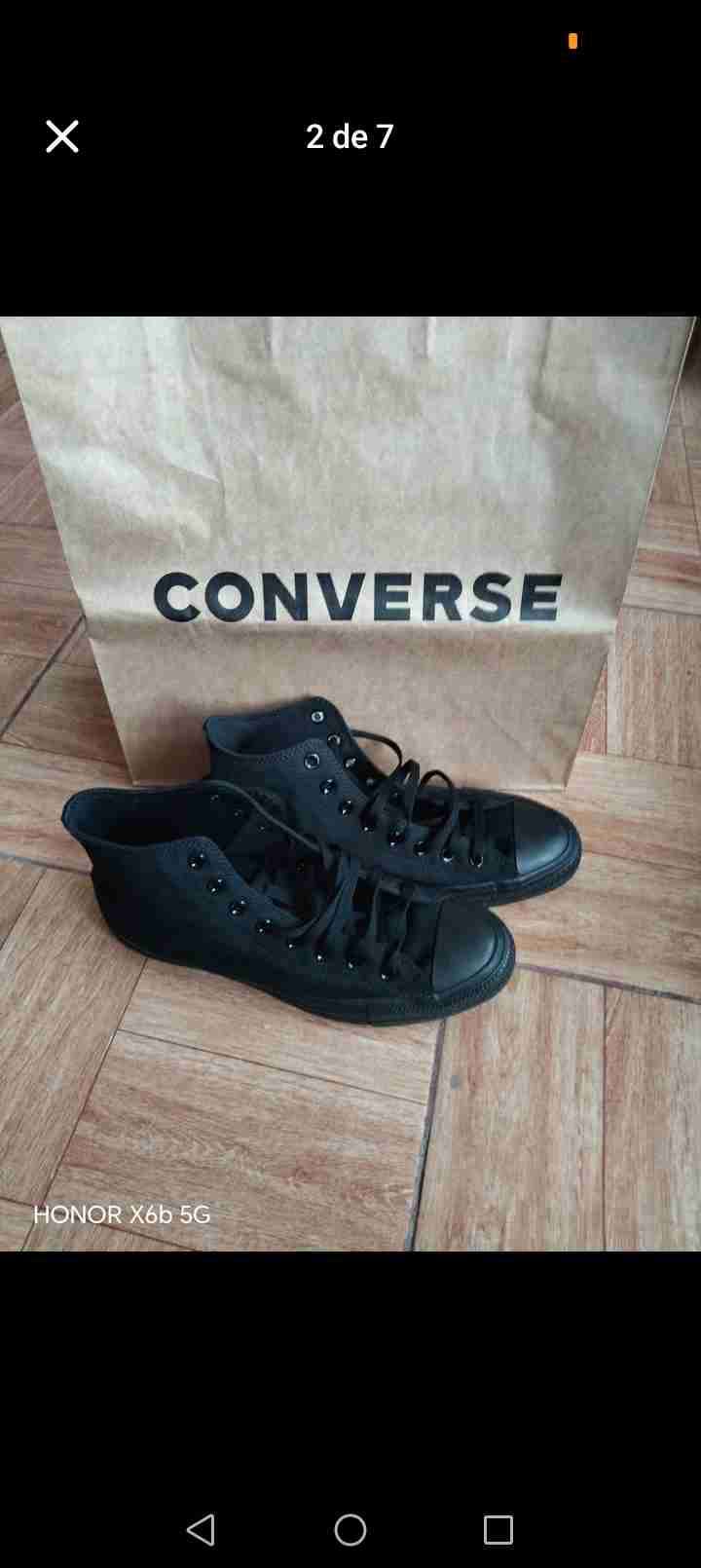 Zapatillas Negras Converse - miniatura 1