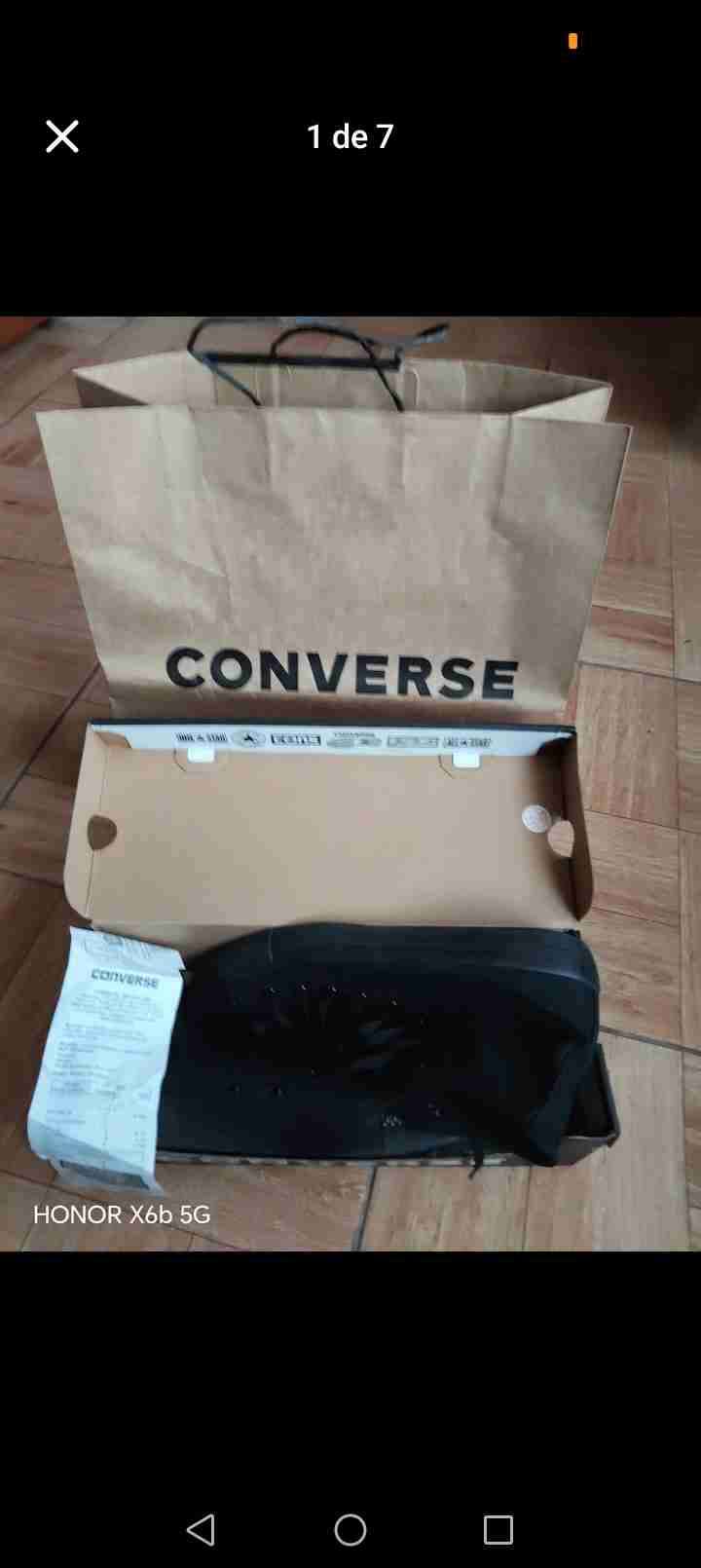 Zapatillas Negras Converse - miniatura 5