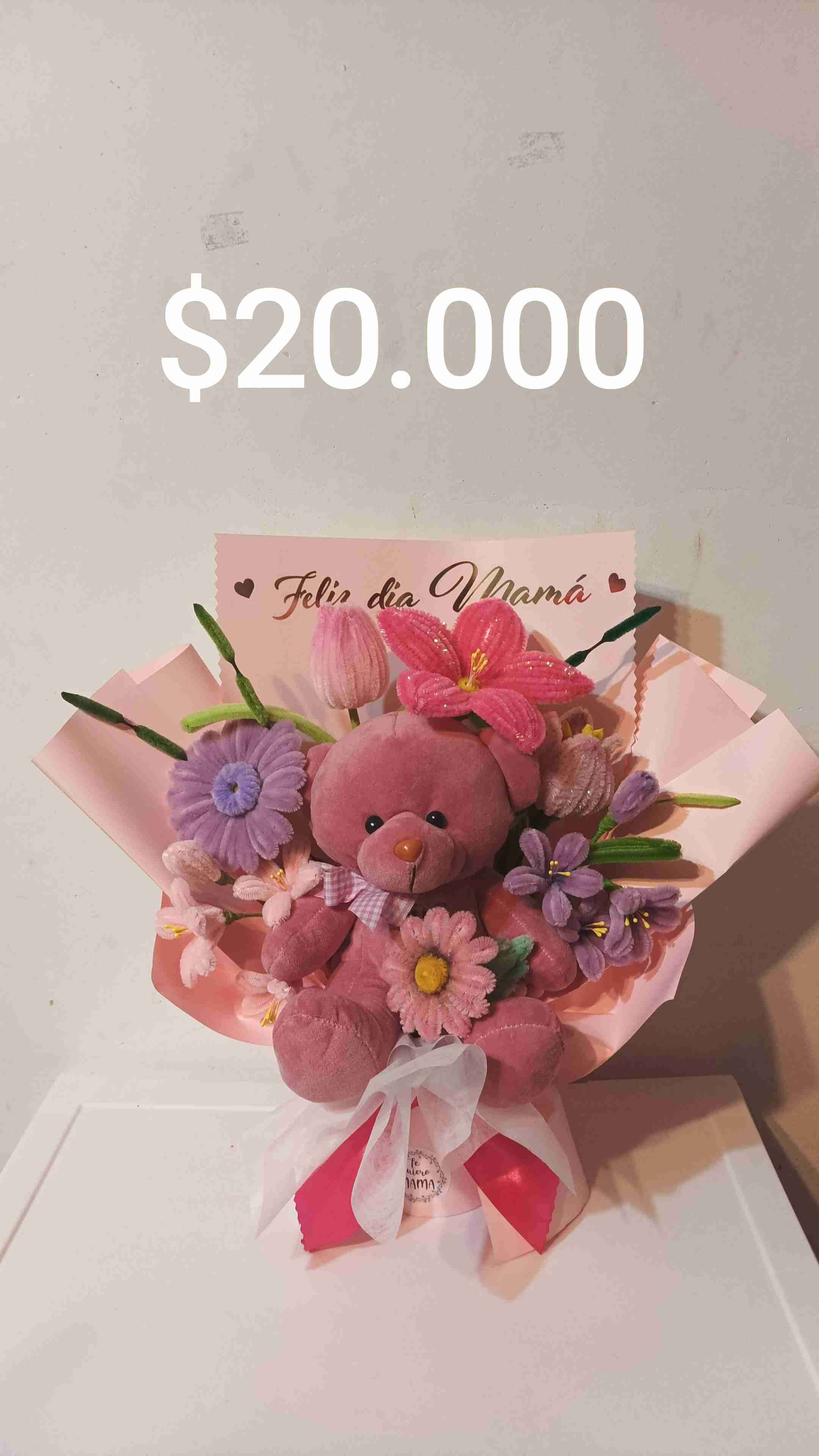 Ramo de peluche para mamá
