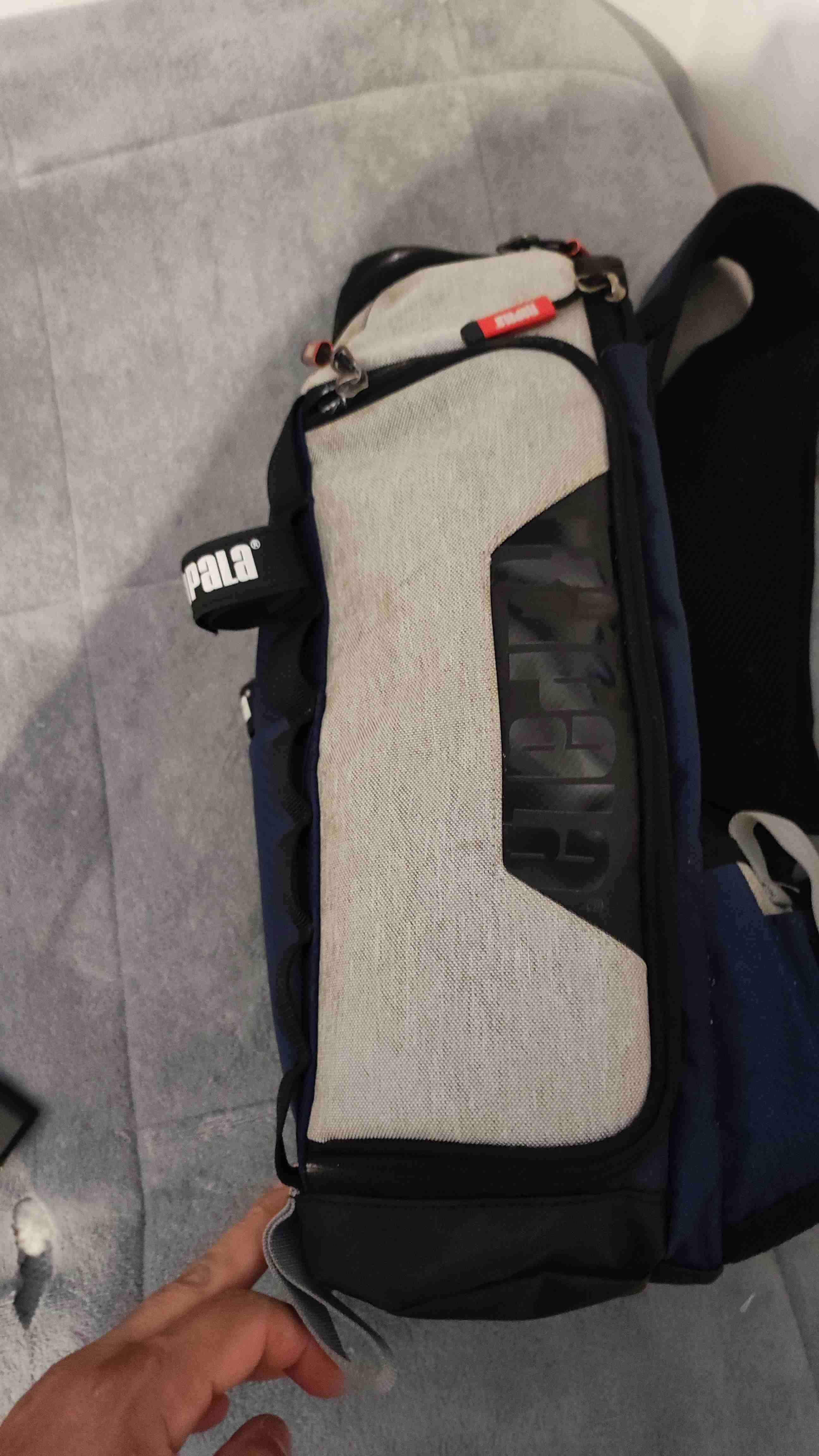 Mochila de pesca Rapala azul y gris - miniatura 2