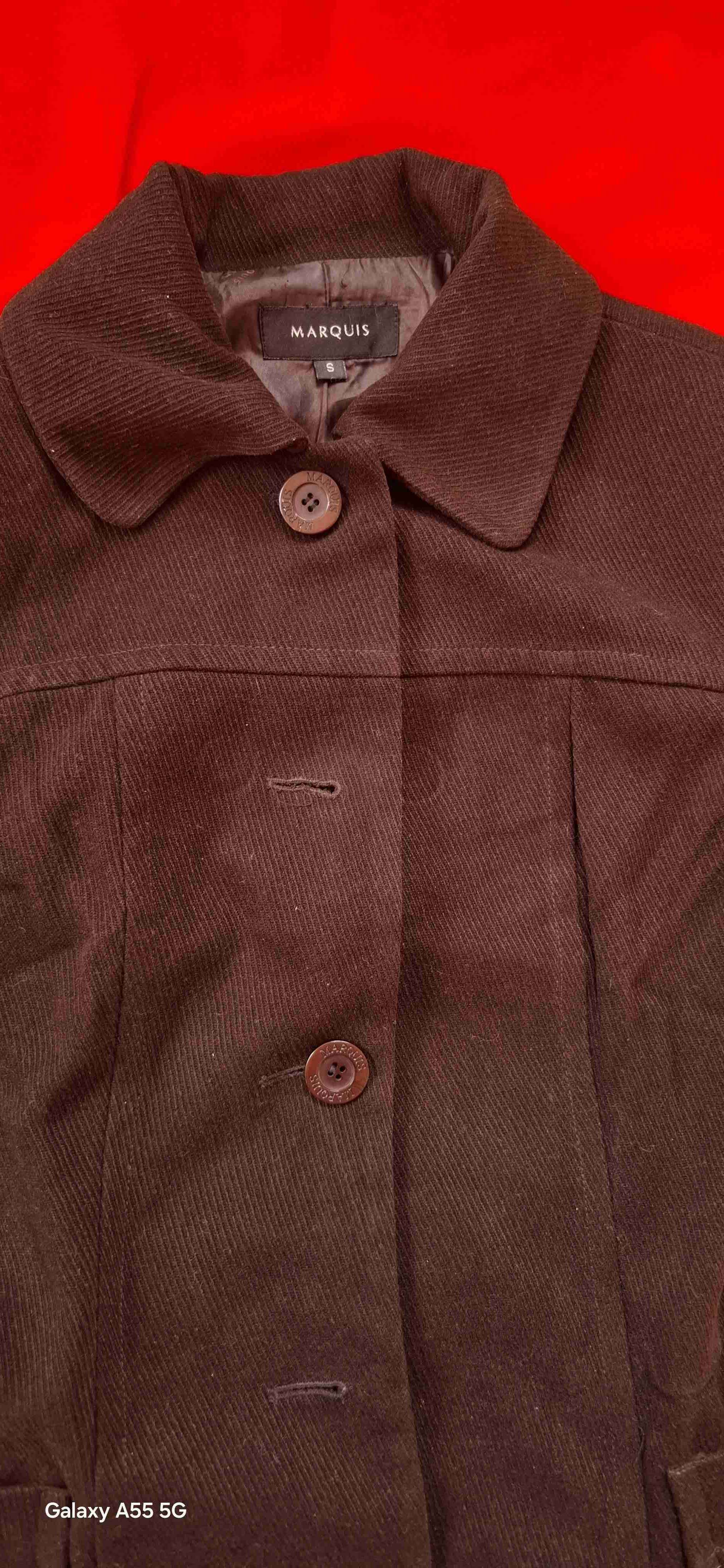 Abrigo marquis café oscuro - miniatura 3