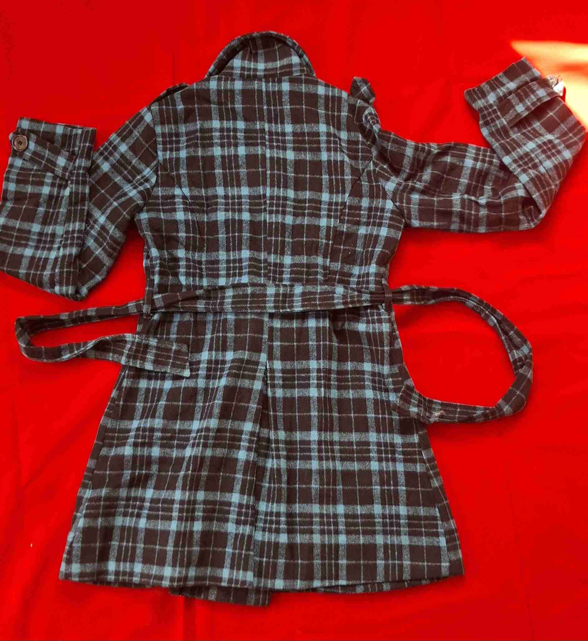 Chaqueta a cuadros sin marca - miniatura 2