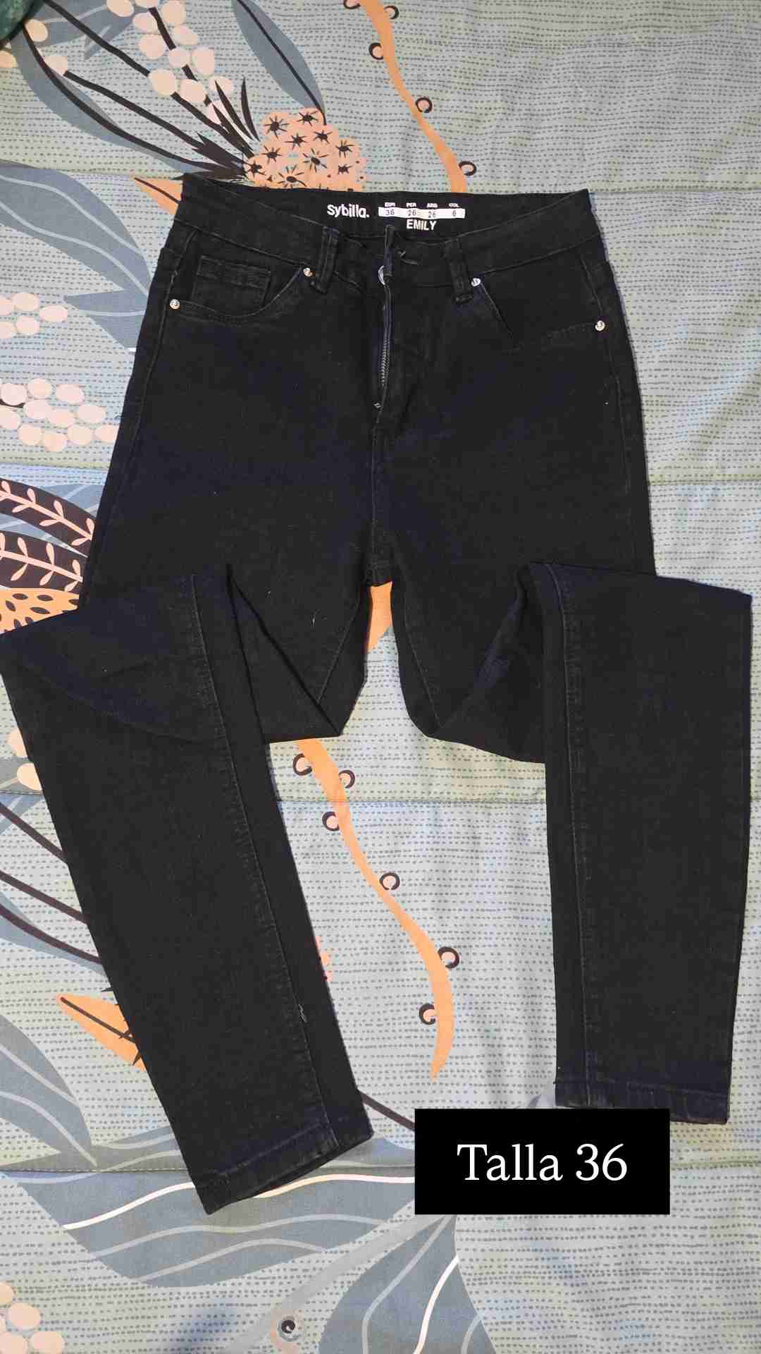 Jeans negros talla 36