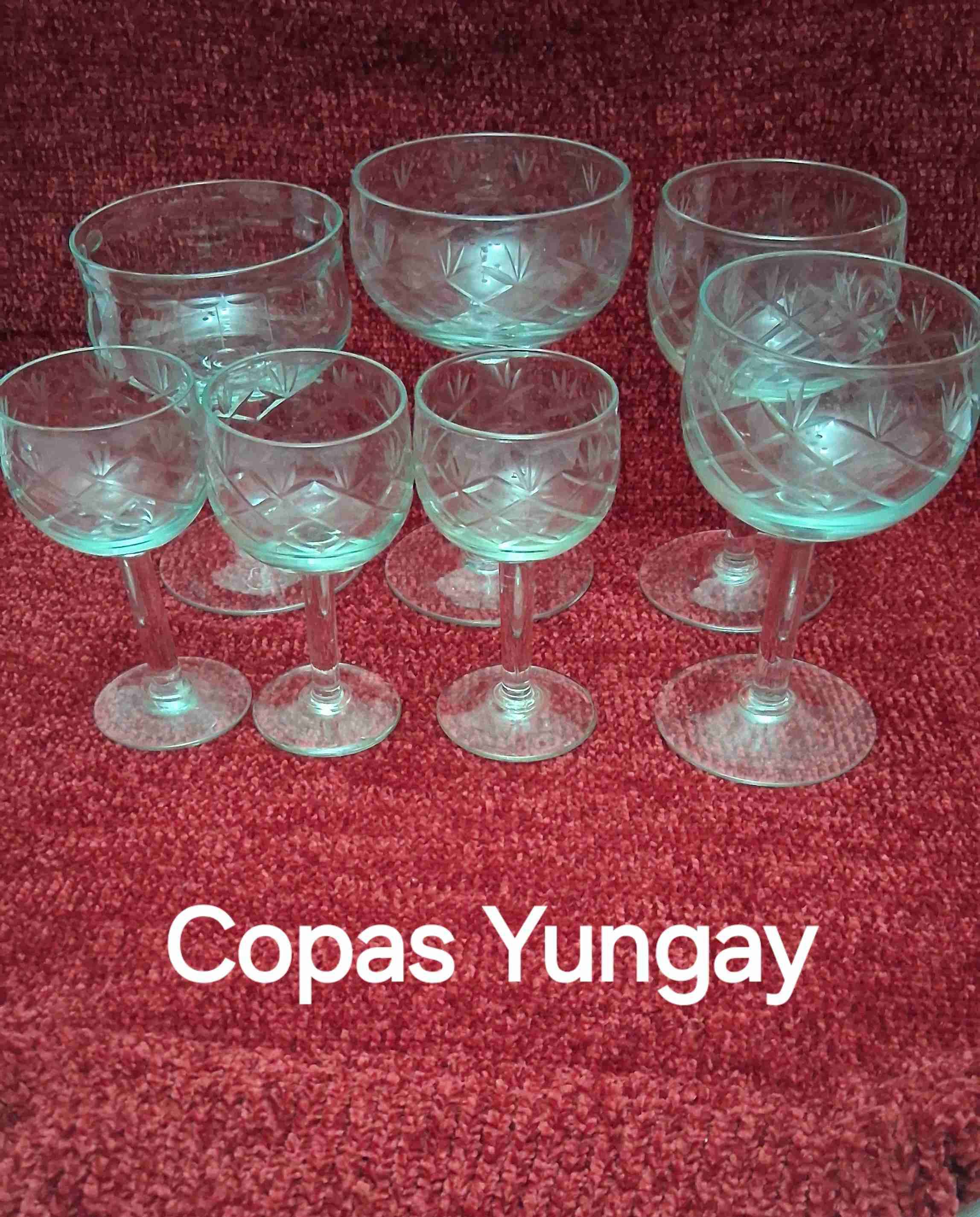 Set de copas de vidrio Yungay - miniatura 1
