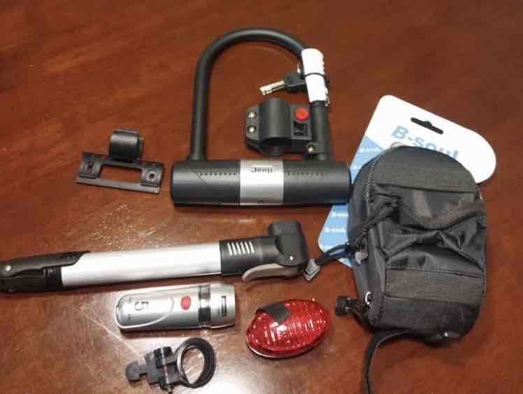 Kit de accesorios para bicicleta - miniatura 1