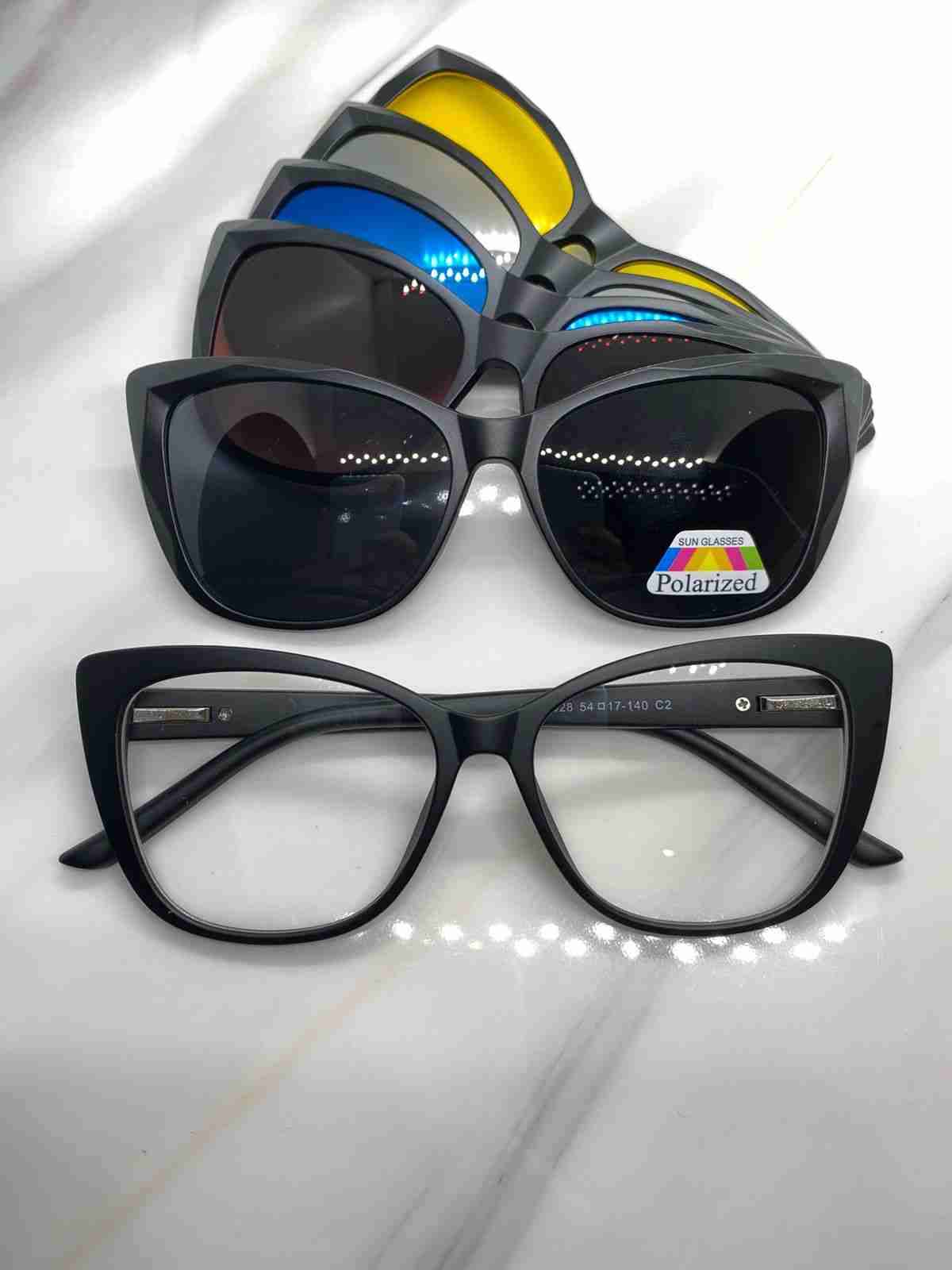 Lentes con clip para sol polarizado - miniatura 2